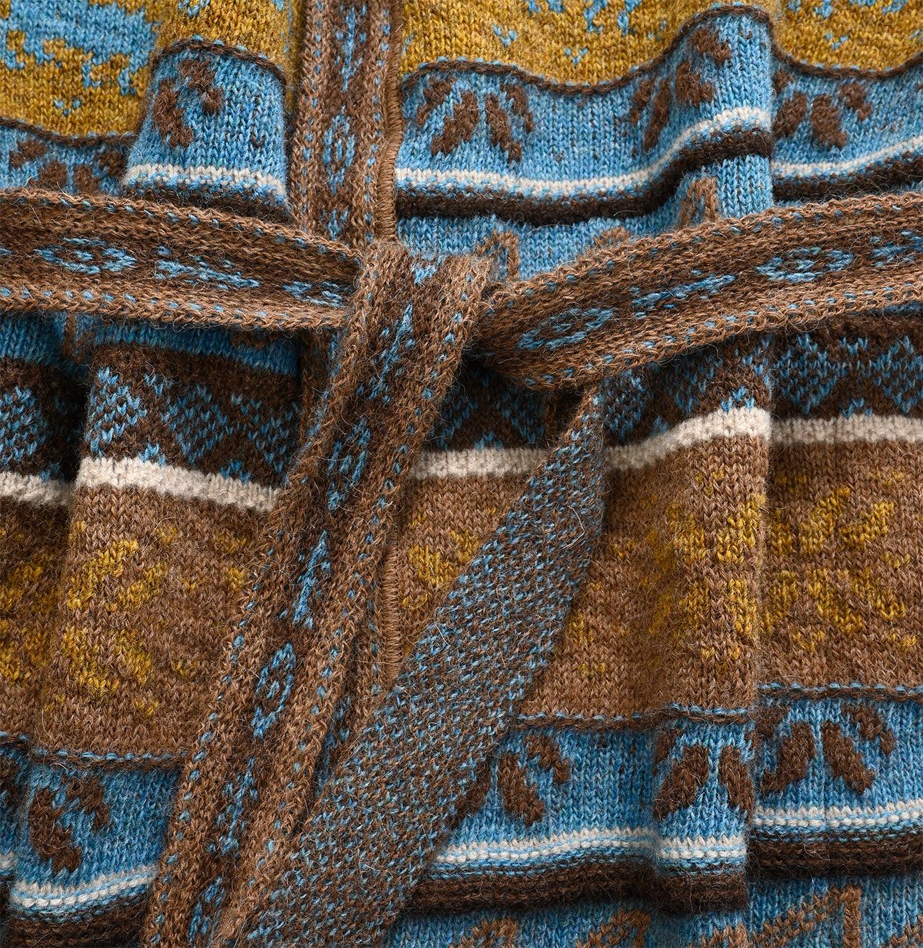 Alpaca Jacquard Cachecoeur