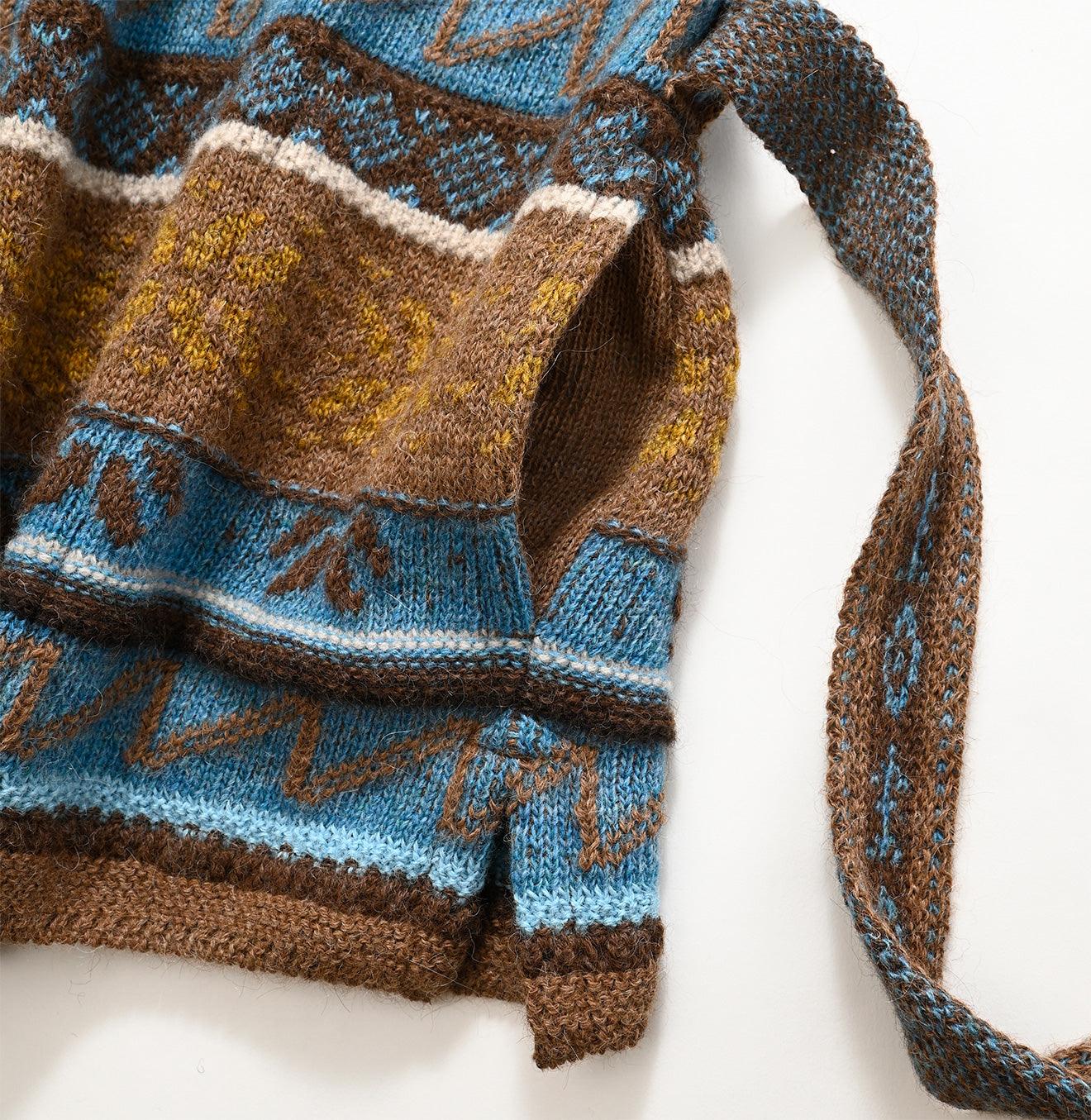 Alpaca Jacquard Cachecoeur