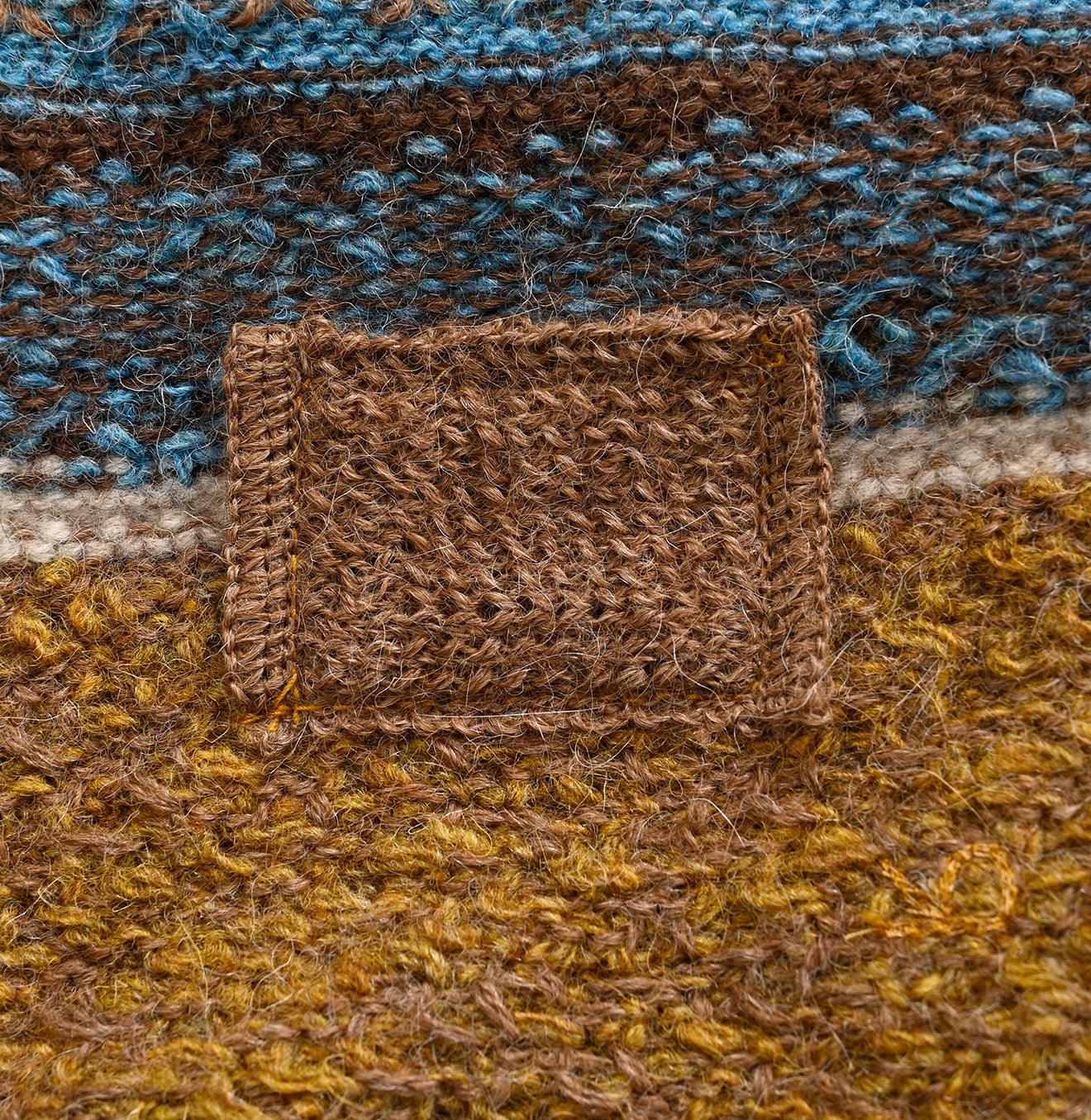 Alpaca Jacquard Cachecoeur