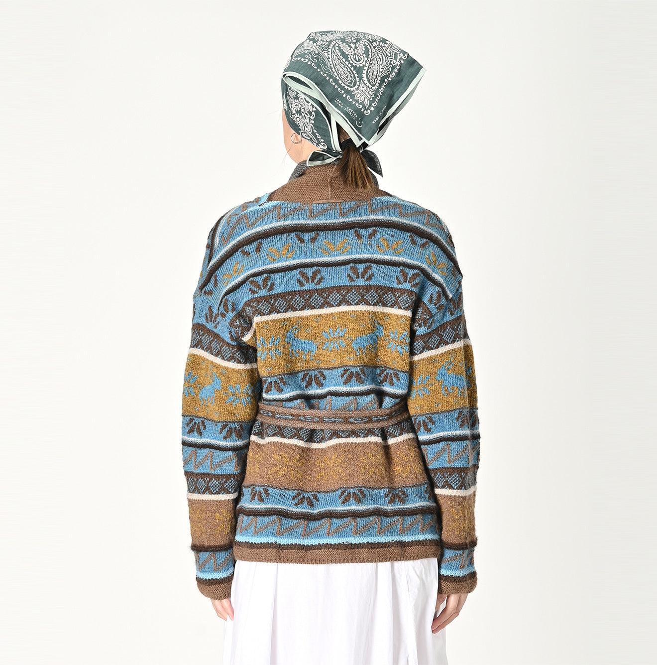Alpaca Jacquard Cachecoeur