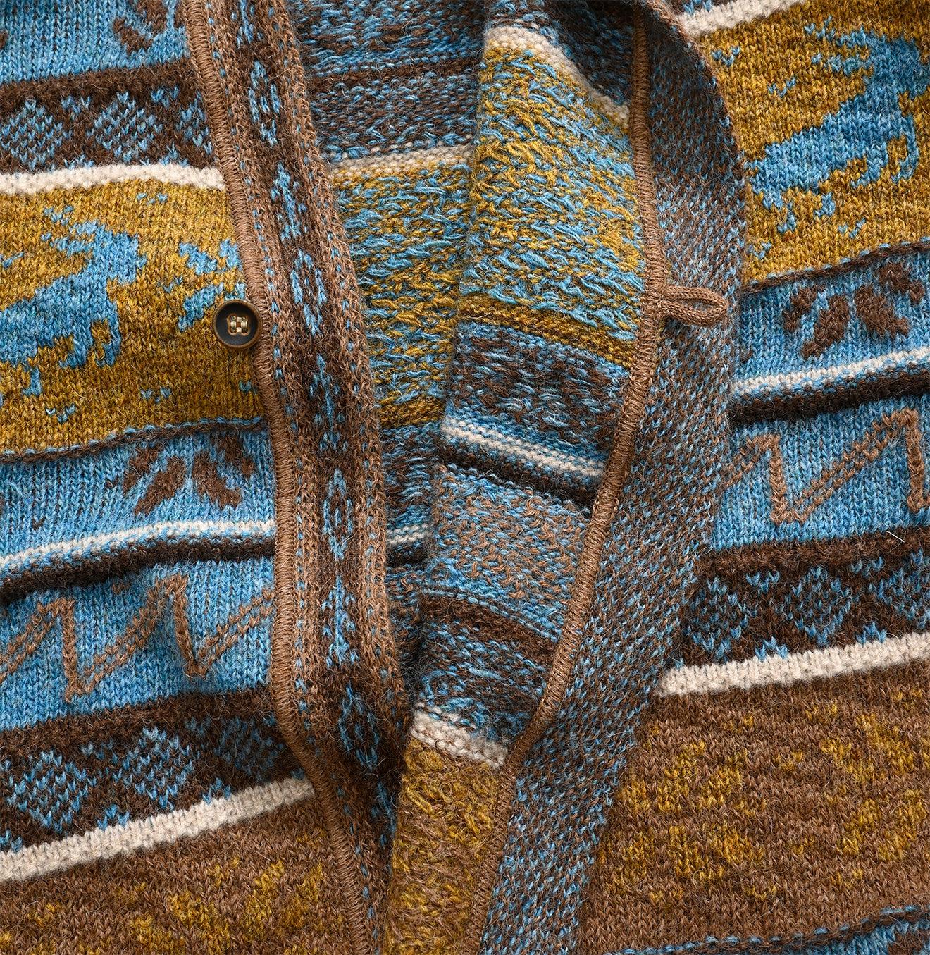 Alpaca Jacquard Cachecoeur