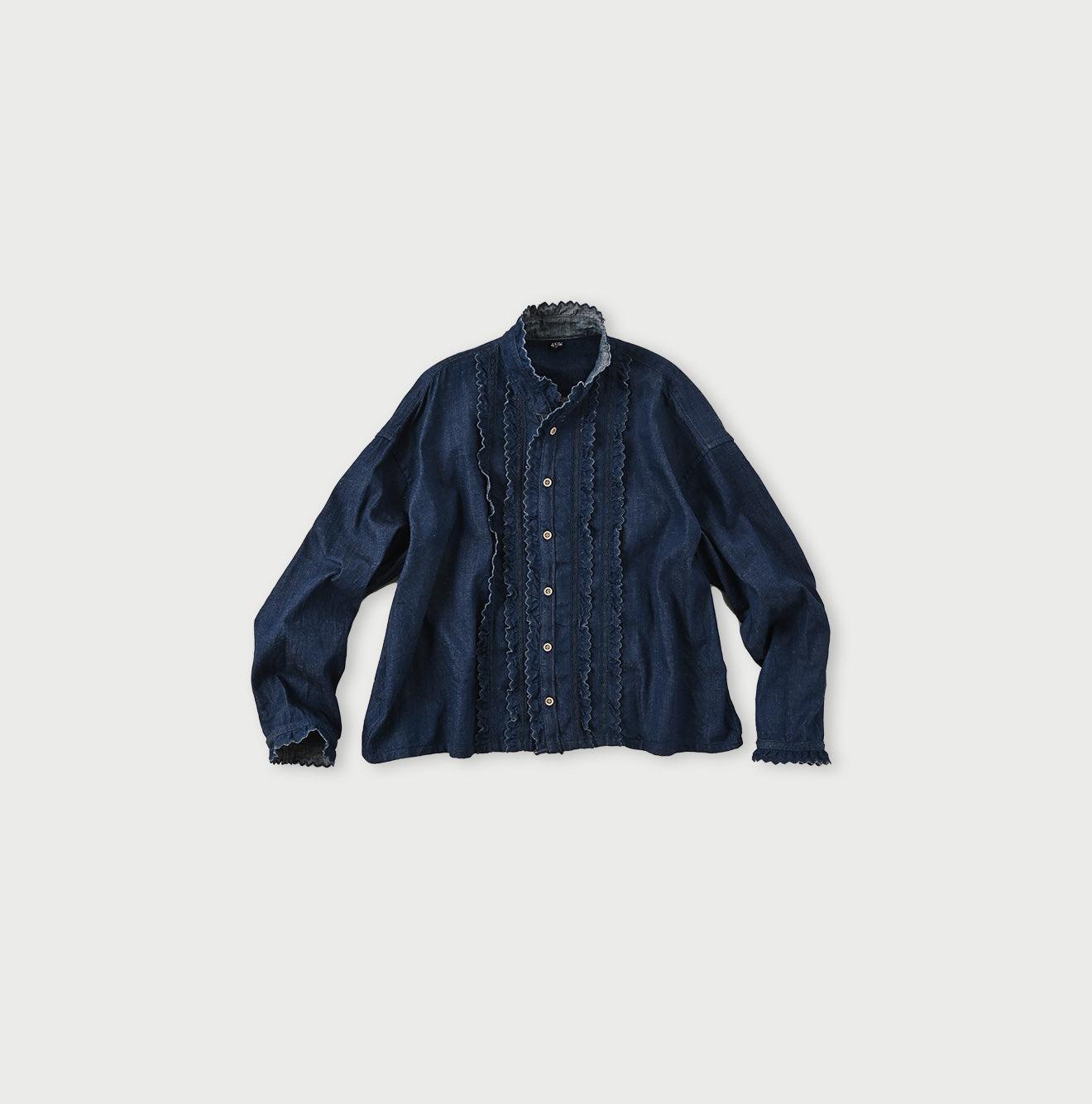 Shirt-denim Cutwork M-shirt