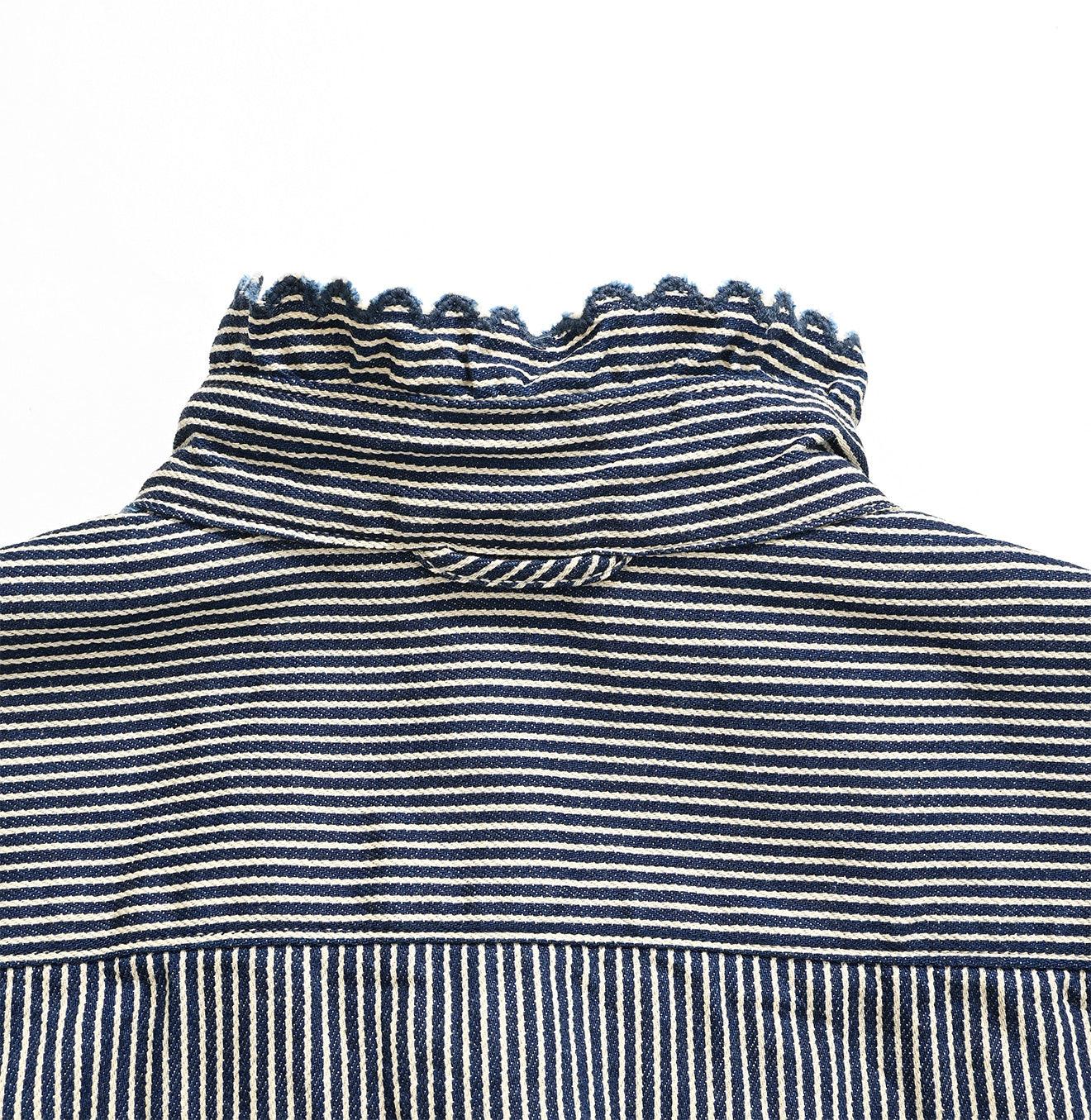 Shirt-denim Cutwork M-shirt