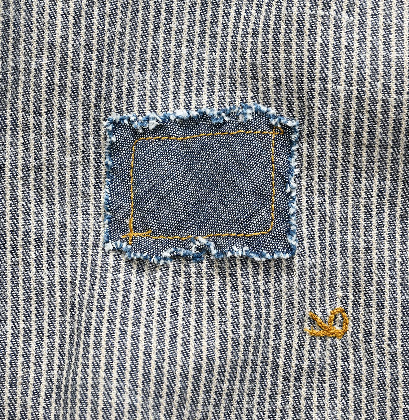 Shirt-denim Cutwork M-shirt