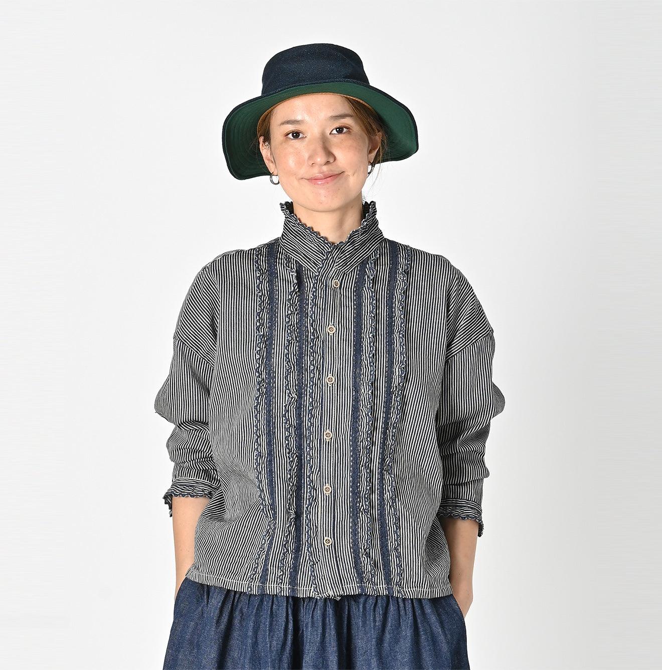 Shirt-denim Cutwork M-shirt