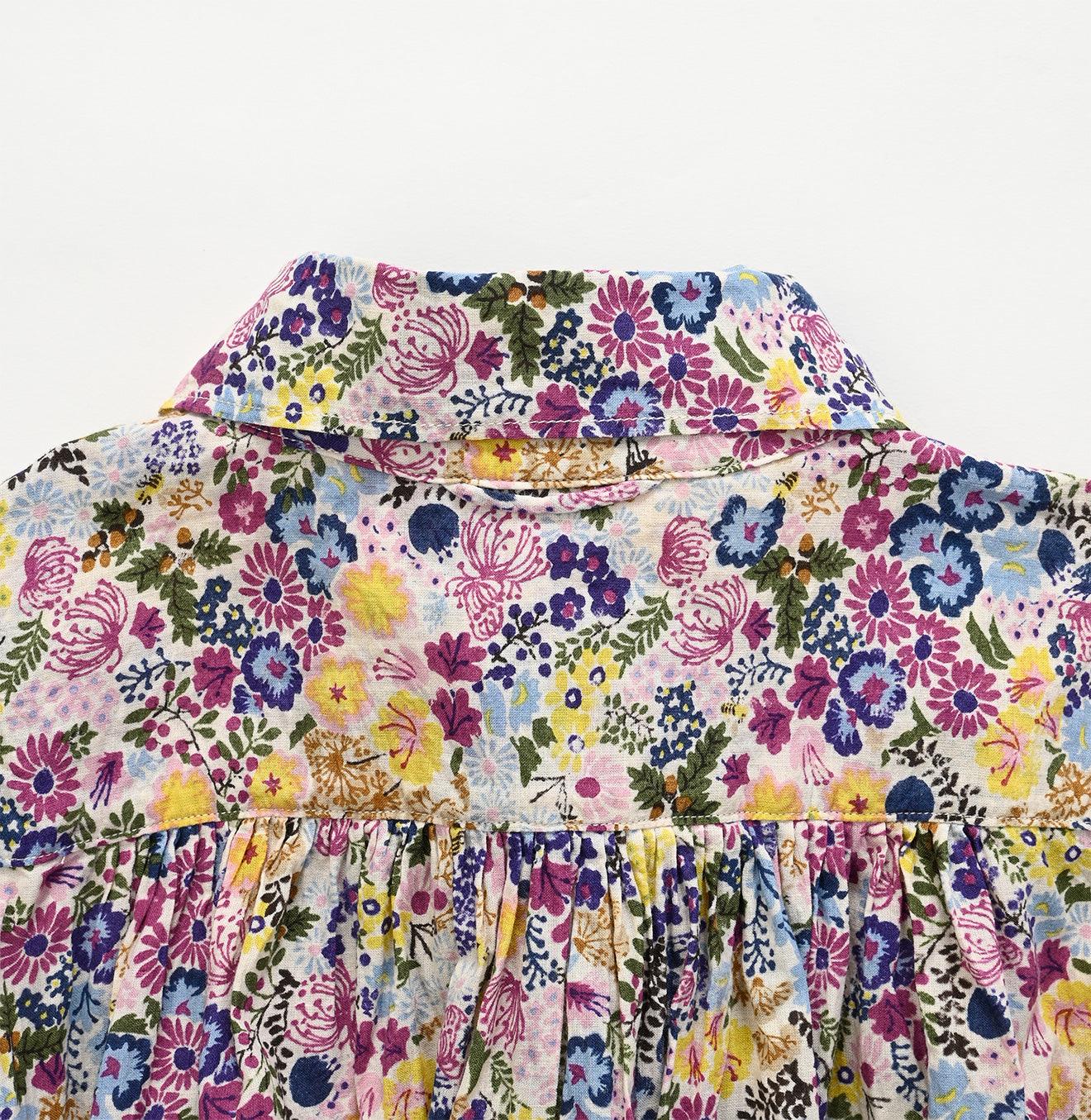Khadi Autumn Harvest Kushukushu Blouse