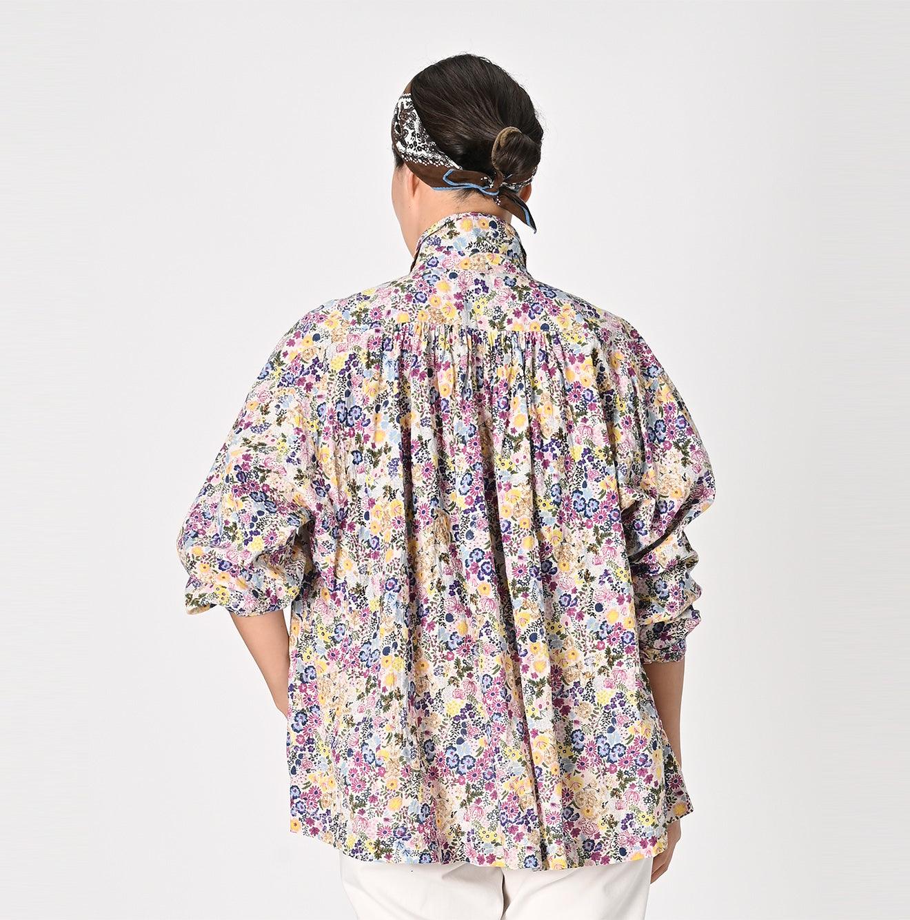 Khadi Autumn Harvest Kushukushu Blouse