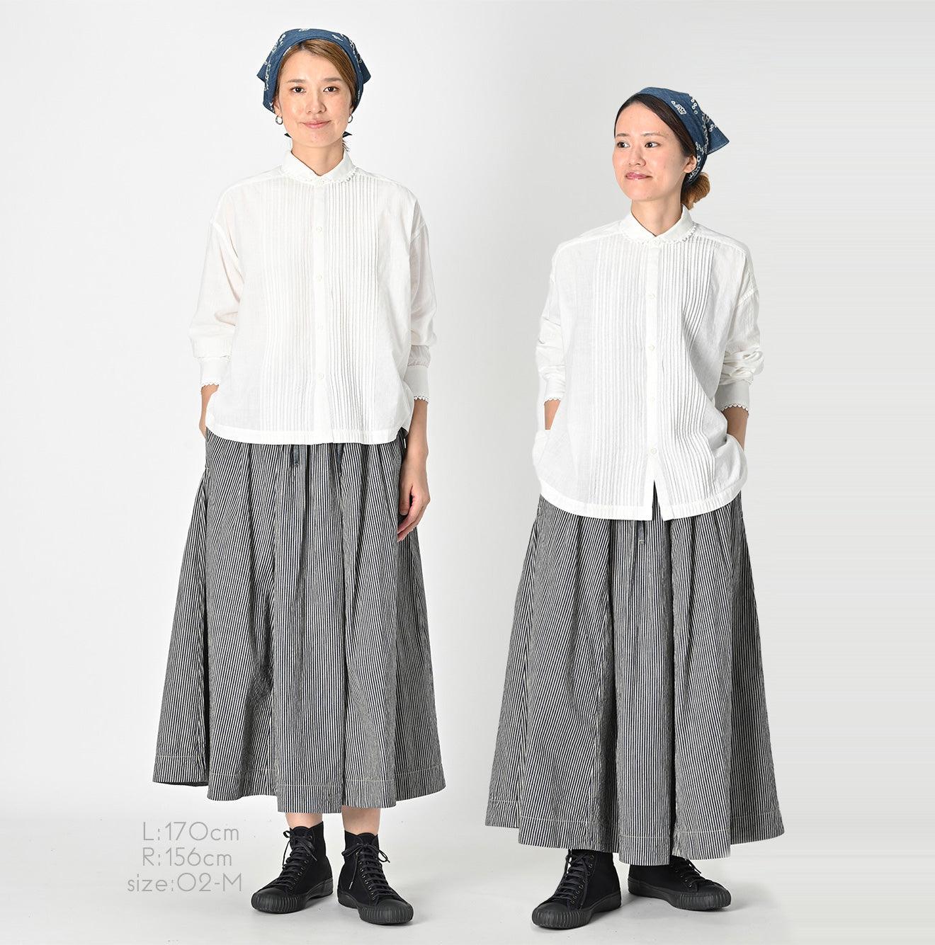 Khadi Pintucked Blouse