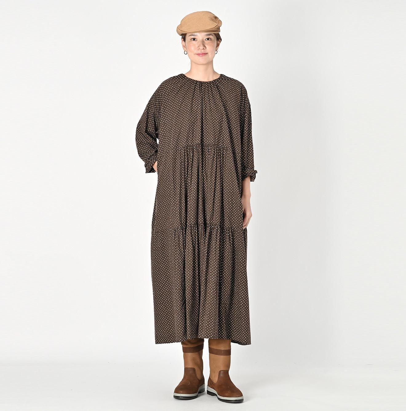 Tappet Dots Tiered Dress