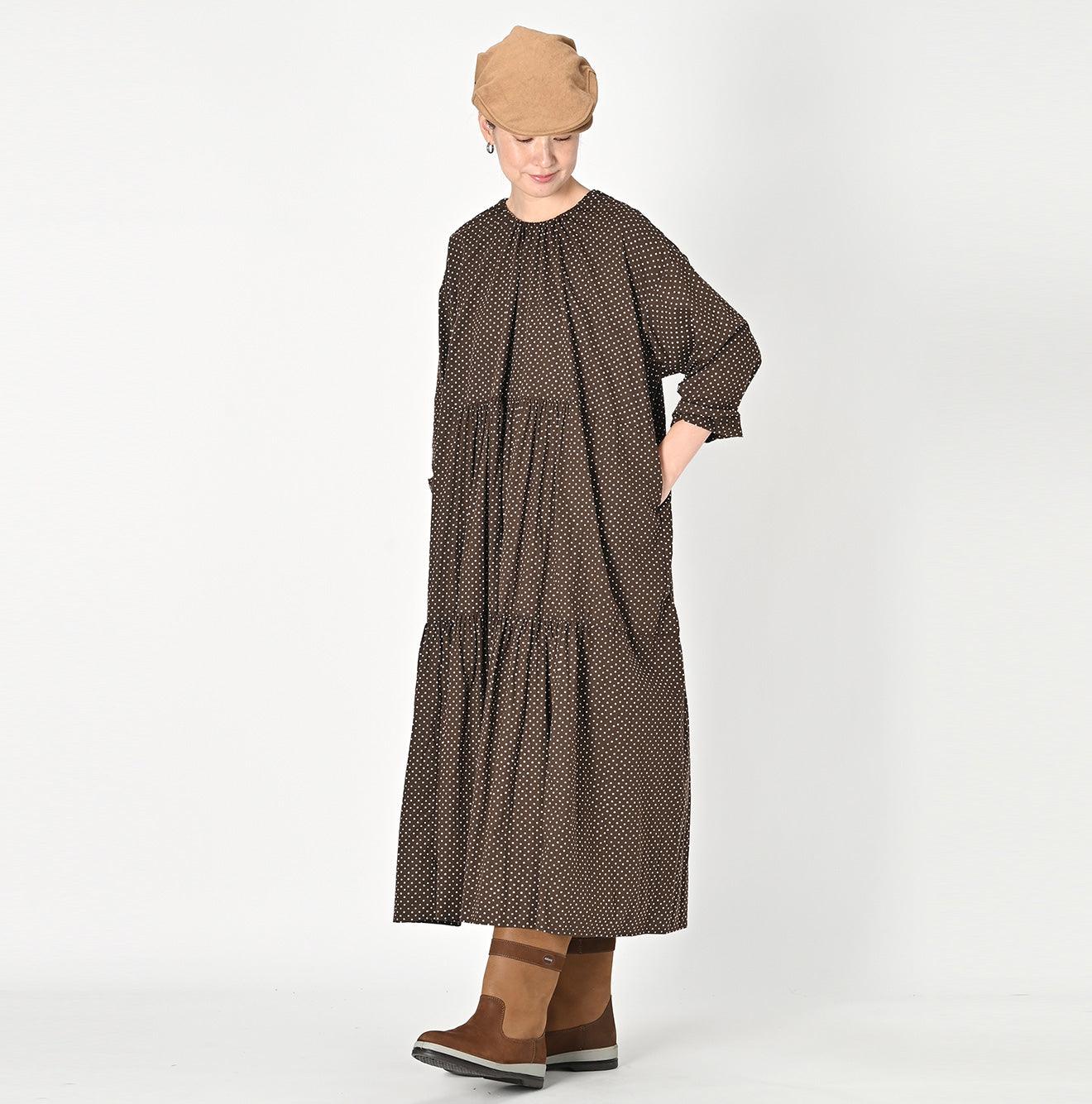 Tappet Dots Tiered Dress