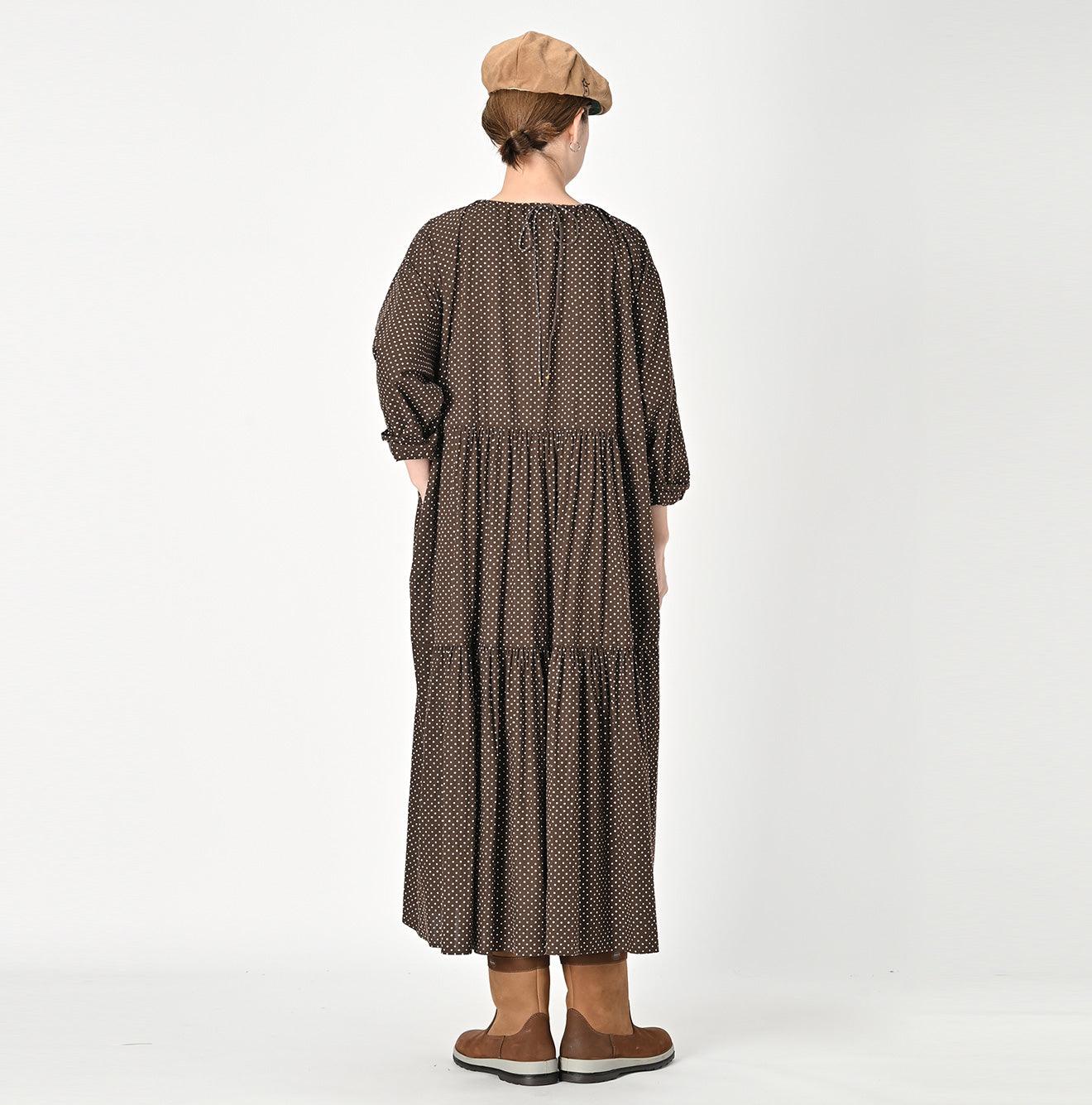 Tappet Dots Tiered Dress