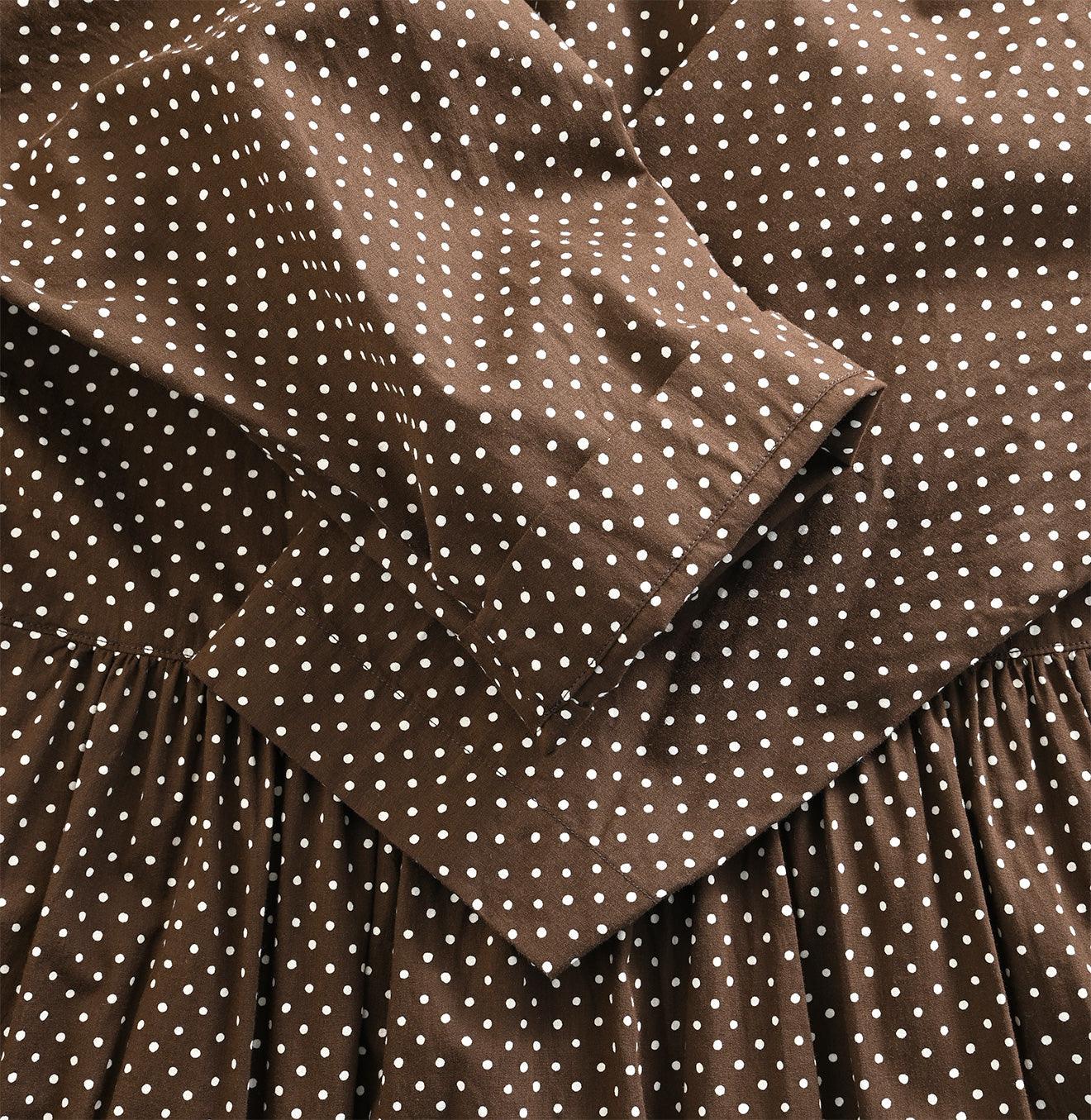 Tappet Dots Tiered Dress