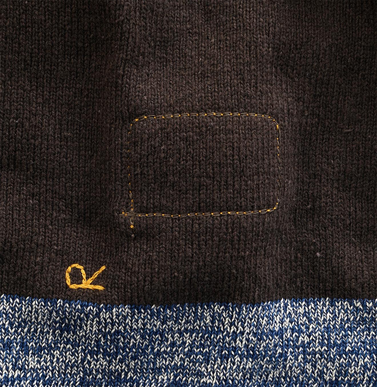 Indigo Mountain Country Basque Cachecoeur Cardigan