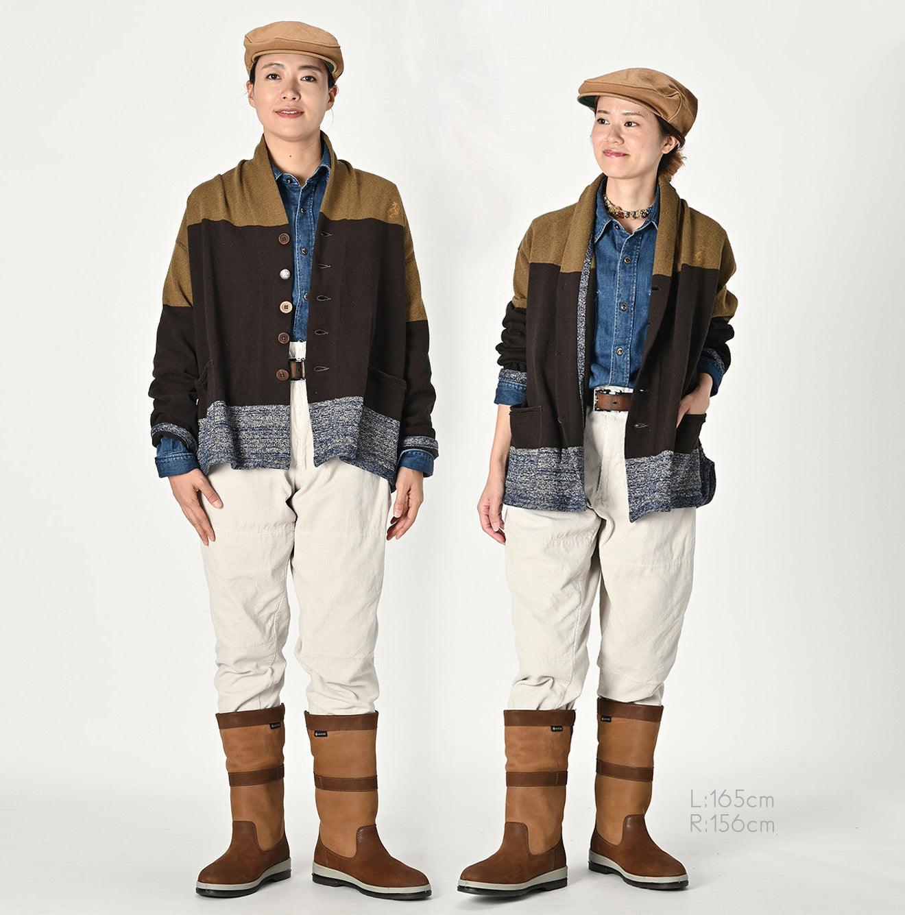 Indigo Mountain Country Basque Cachecoeur Cardigan