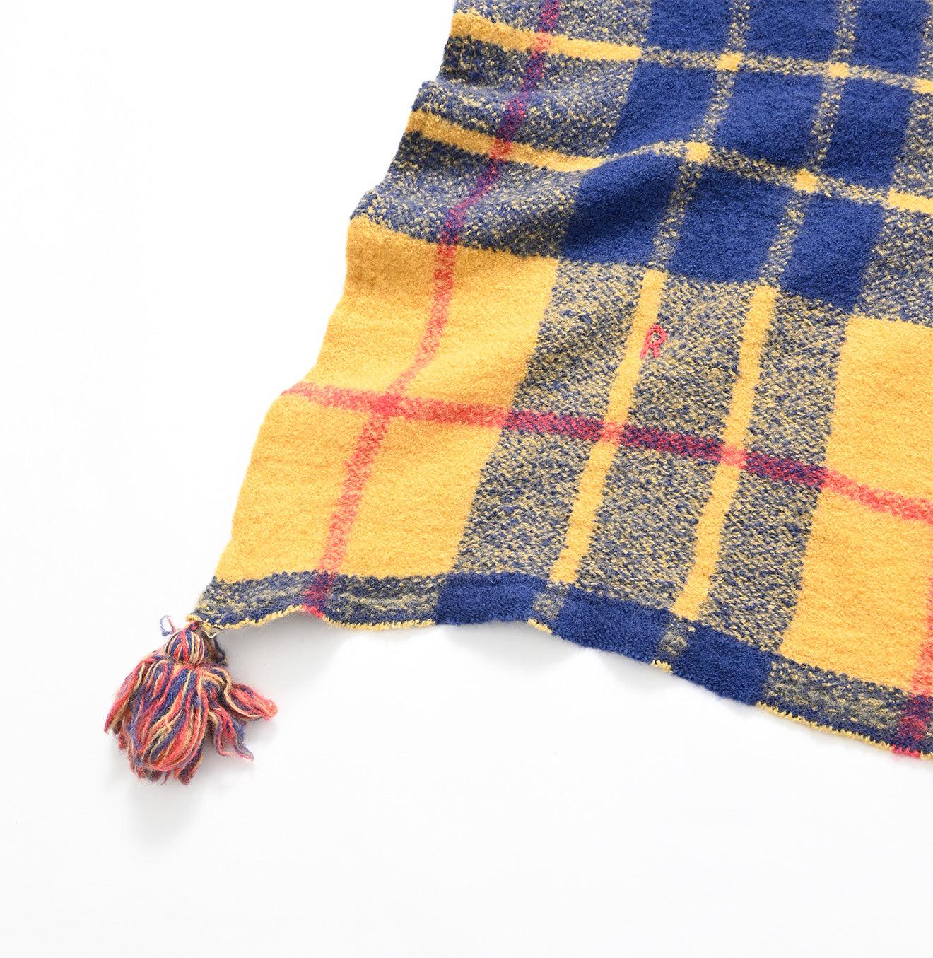 Madras Boiled Wool Stole