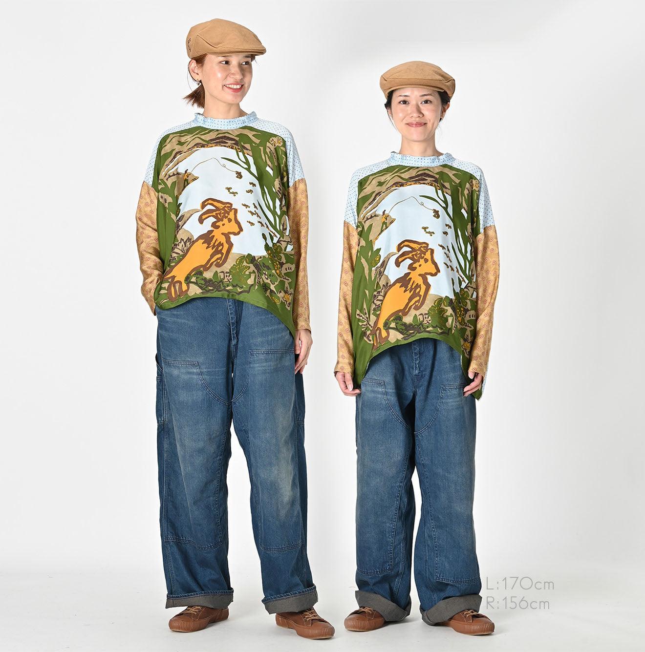 Goaton-kun Silk T-shirt