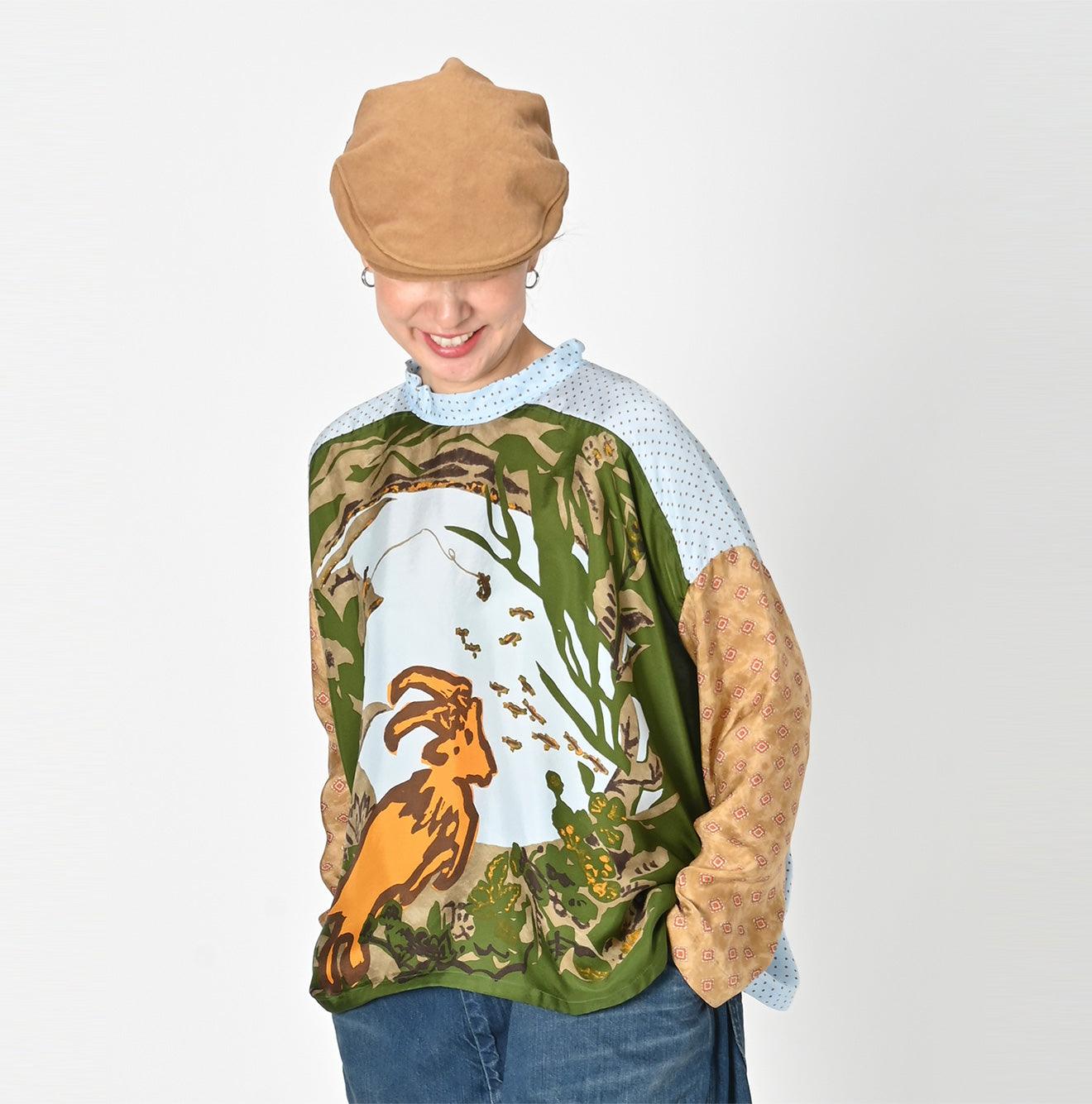 Goaton-kun Silk T-shirt