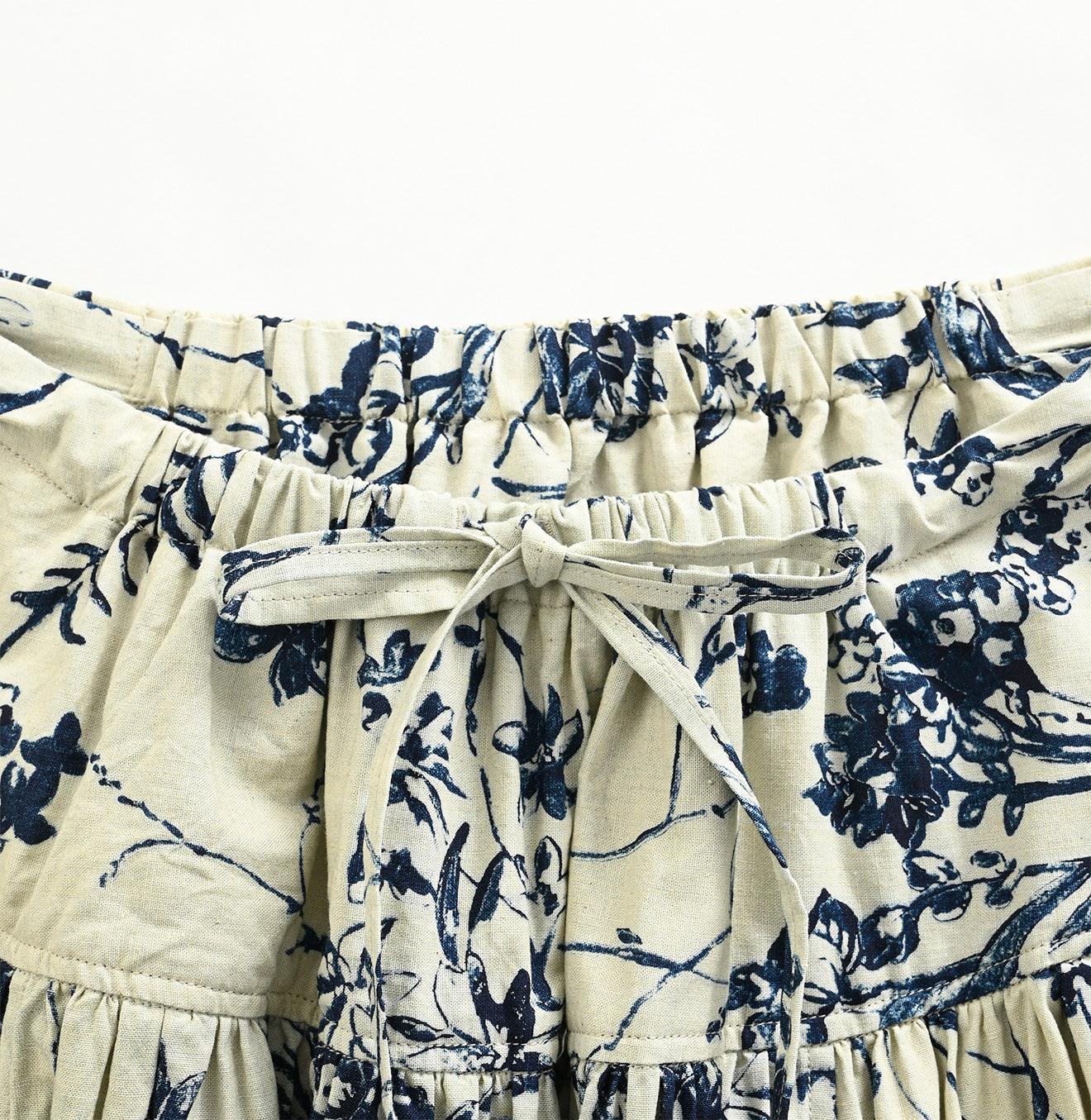 Indigo Umii Sarasa Easy Skirt