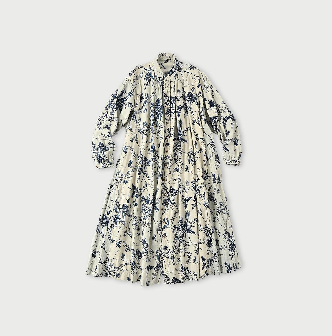 Indigo Umii Sarasa Kushukushu Dress