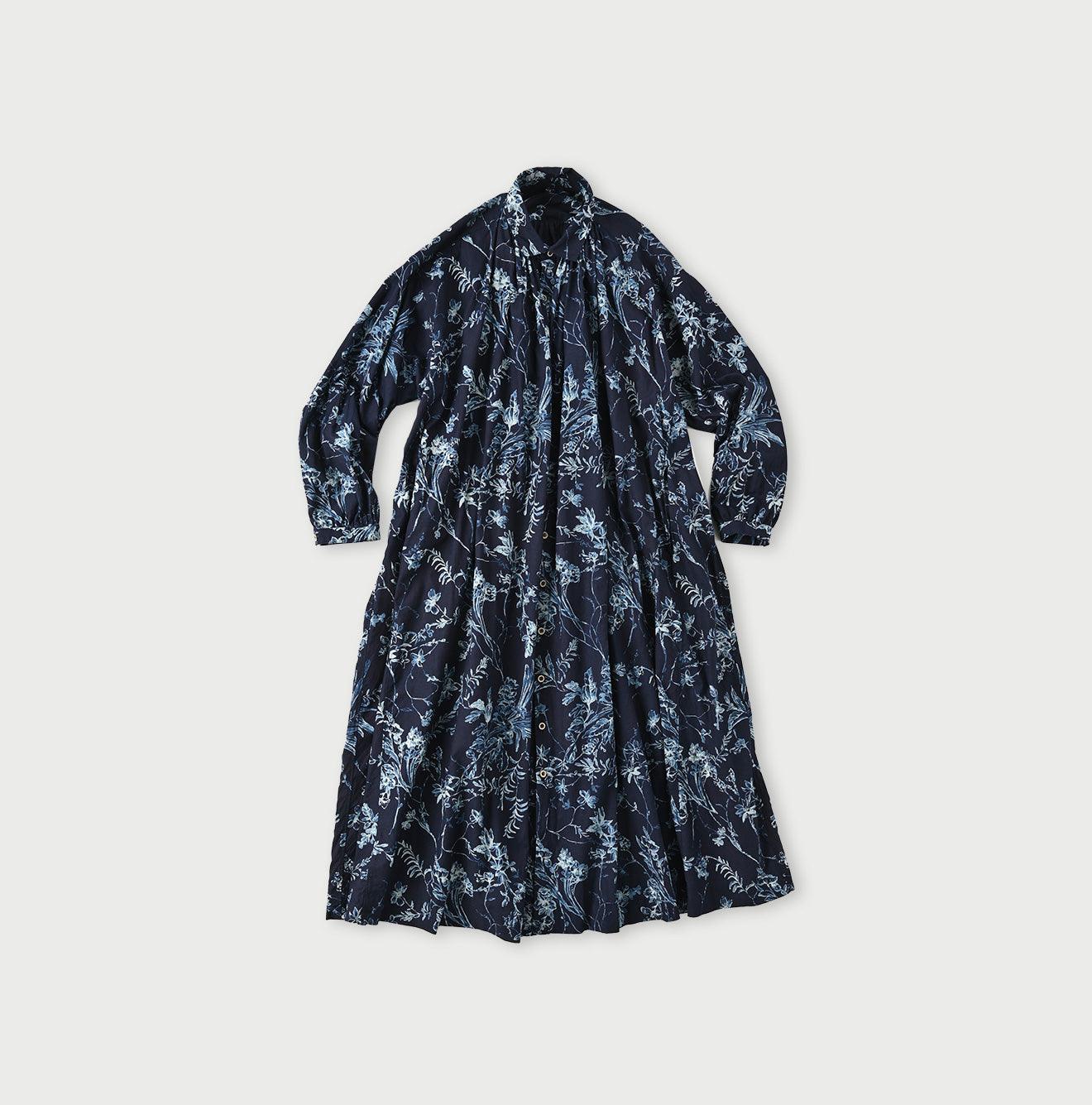 Indigo Umii Sarasa Kushukushu Dress