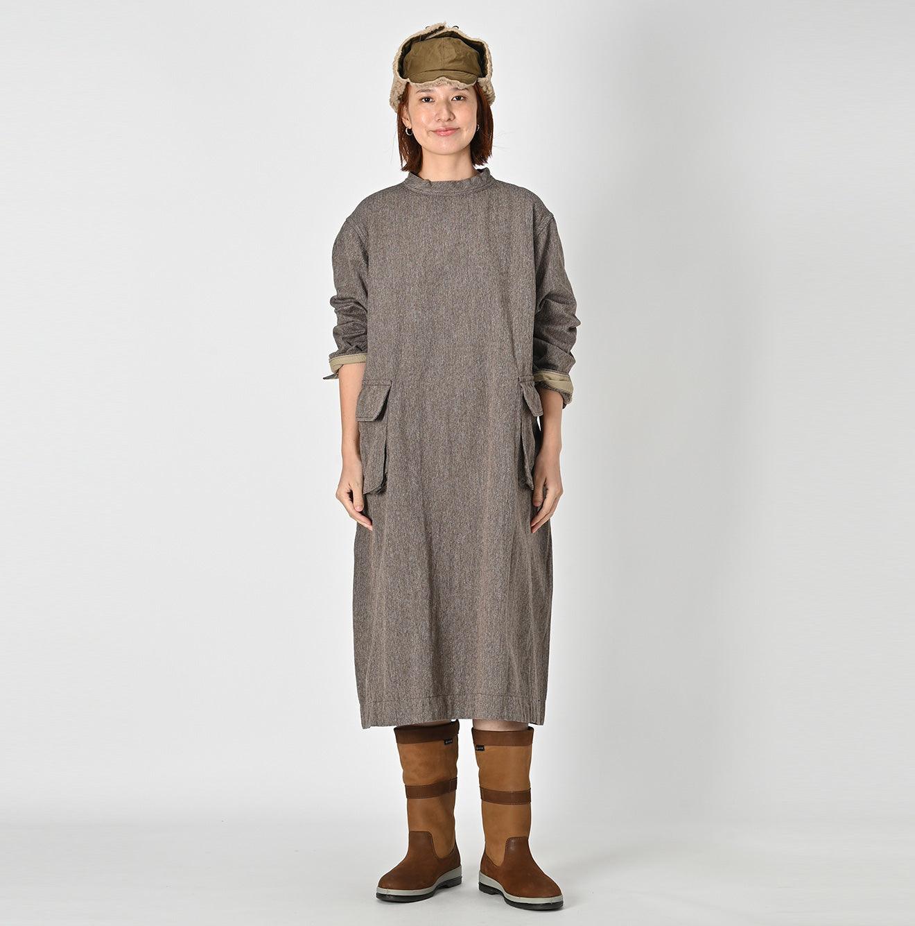 Yorimoku Kersey Sail Dress
