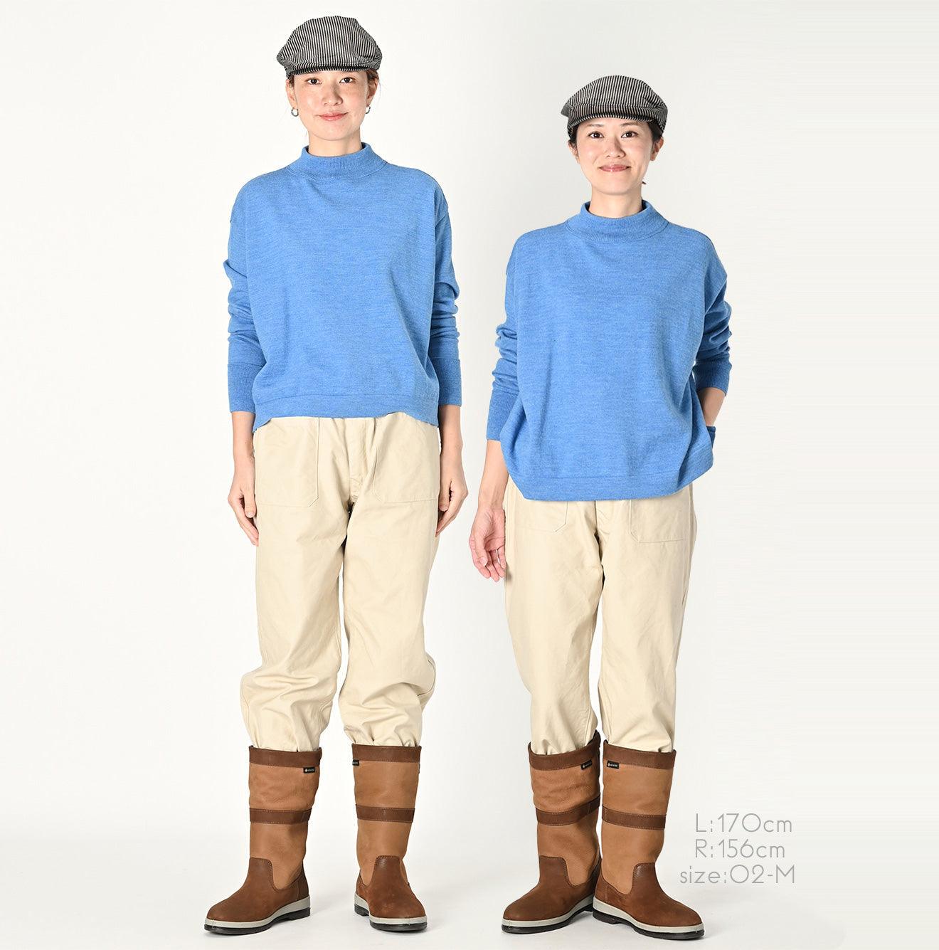 US Wool Knit-sewn Yockneck