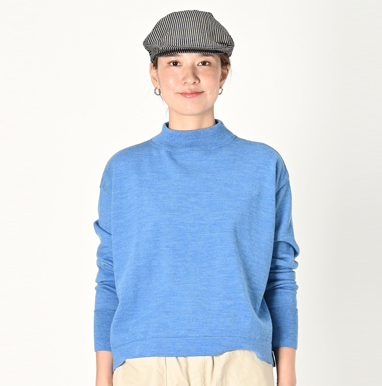 US Wool Knit-sewn Yockneck