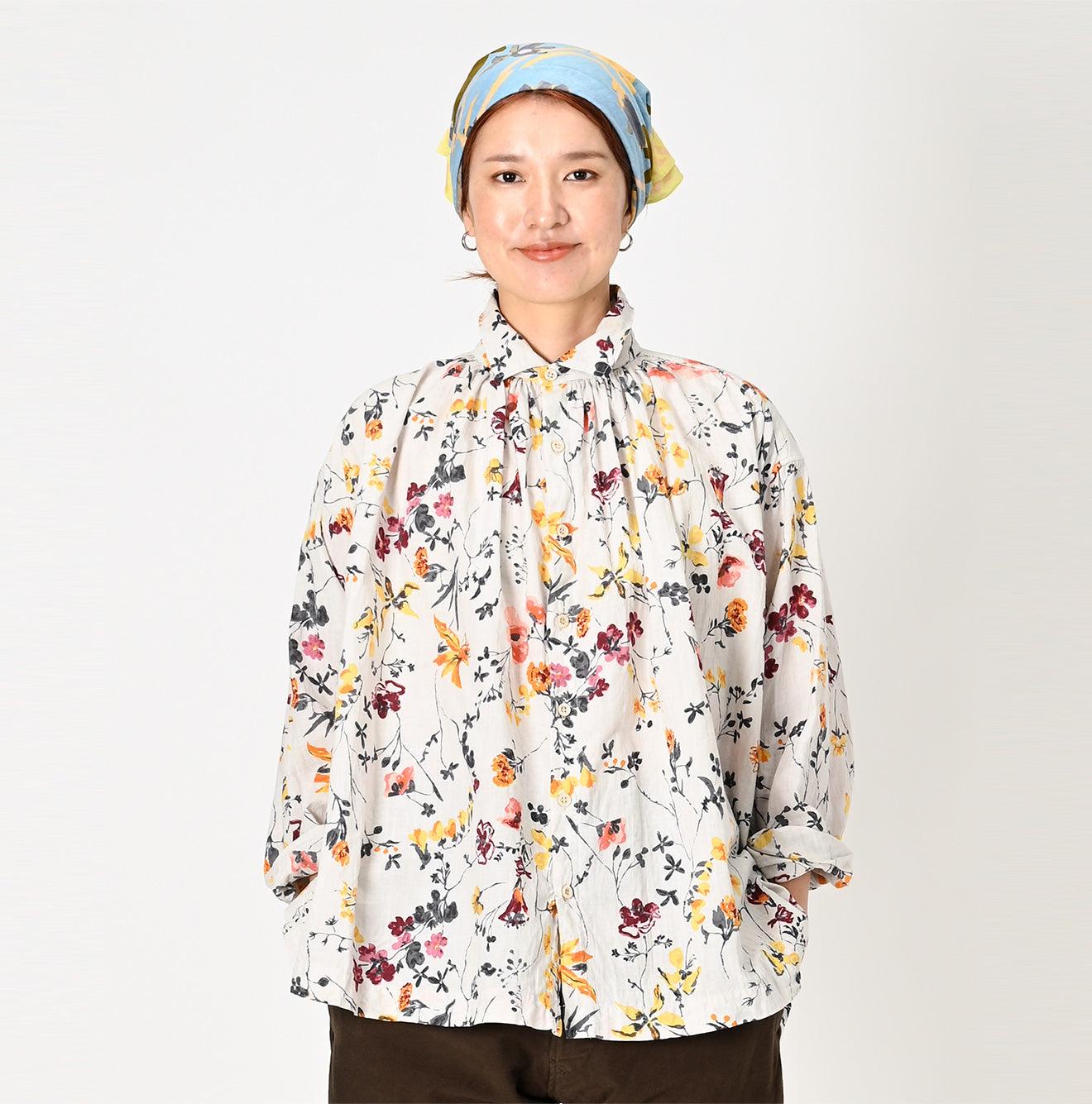 Winter Flower Kushukushu Blouse