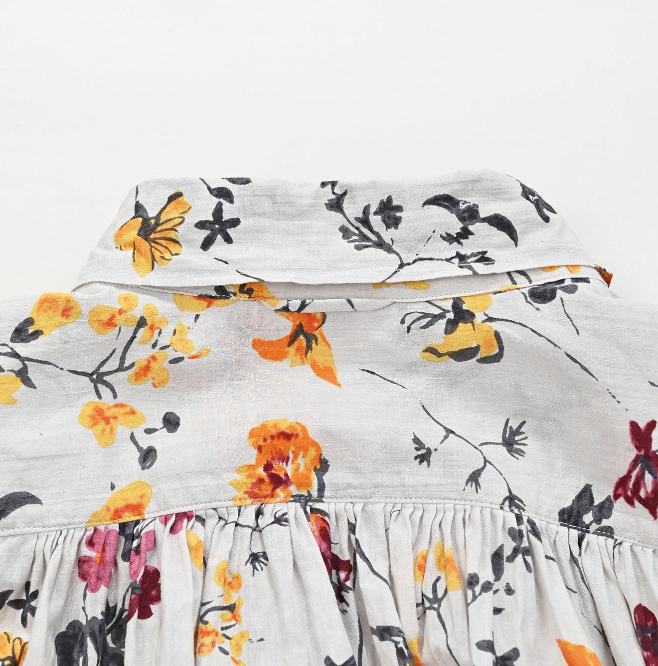 Winter Flower Kushukushu Blouse