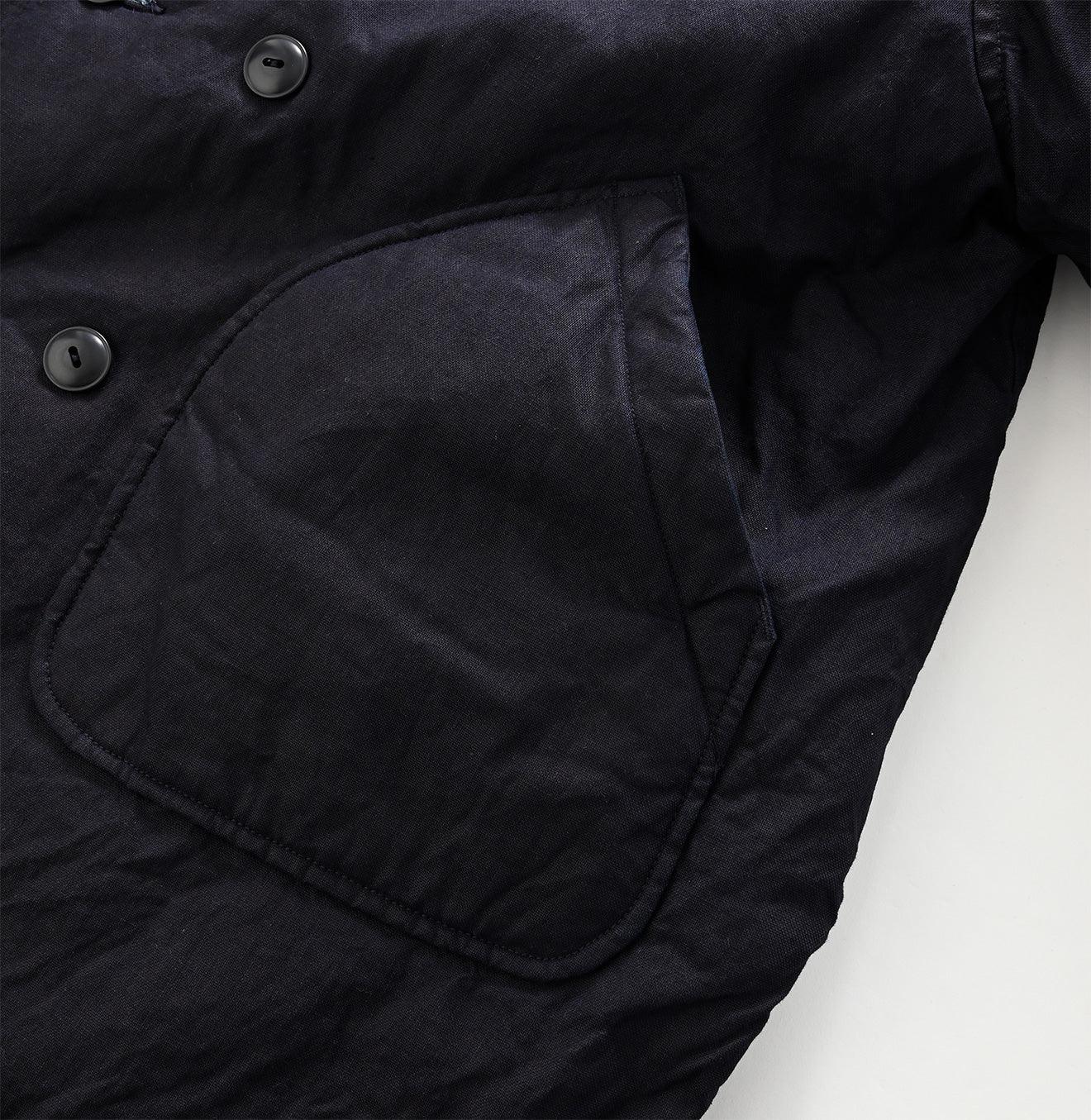 Indigo Oxford Tent Coat