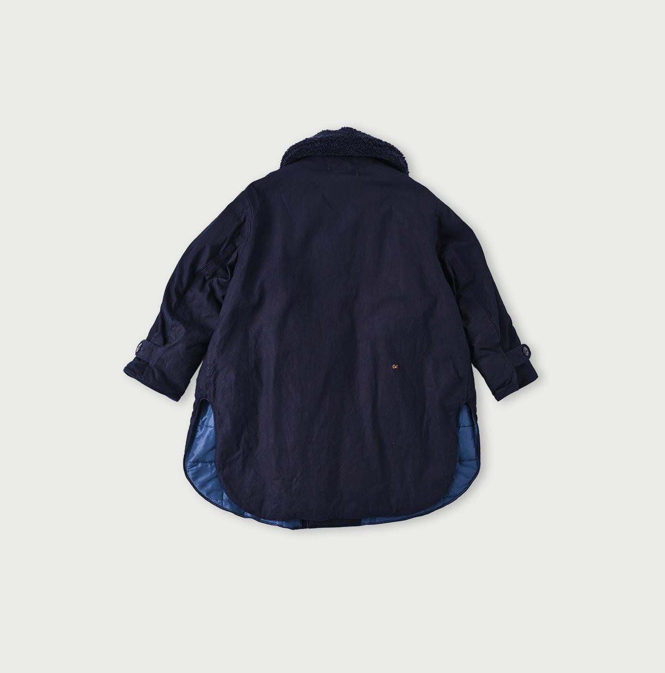 Indigo Oxford Tent Coat