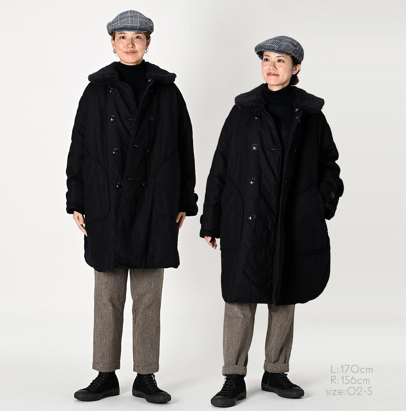 Indigo Oxford Tent Coat