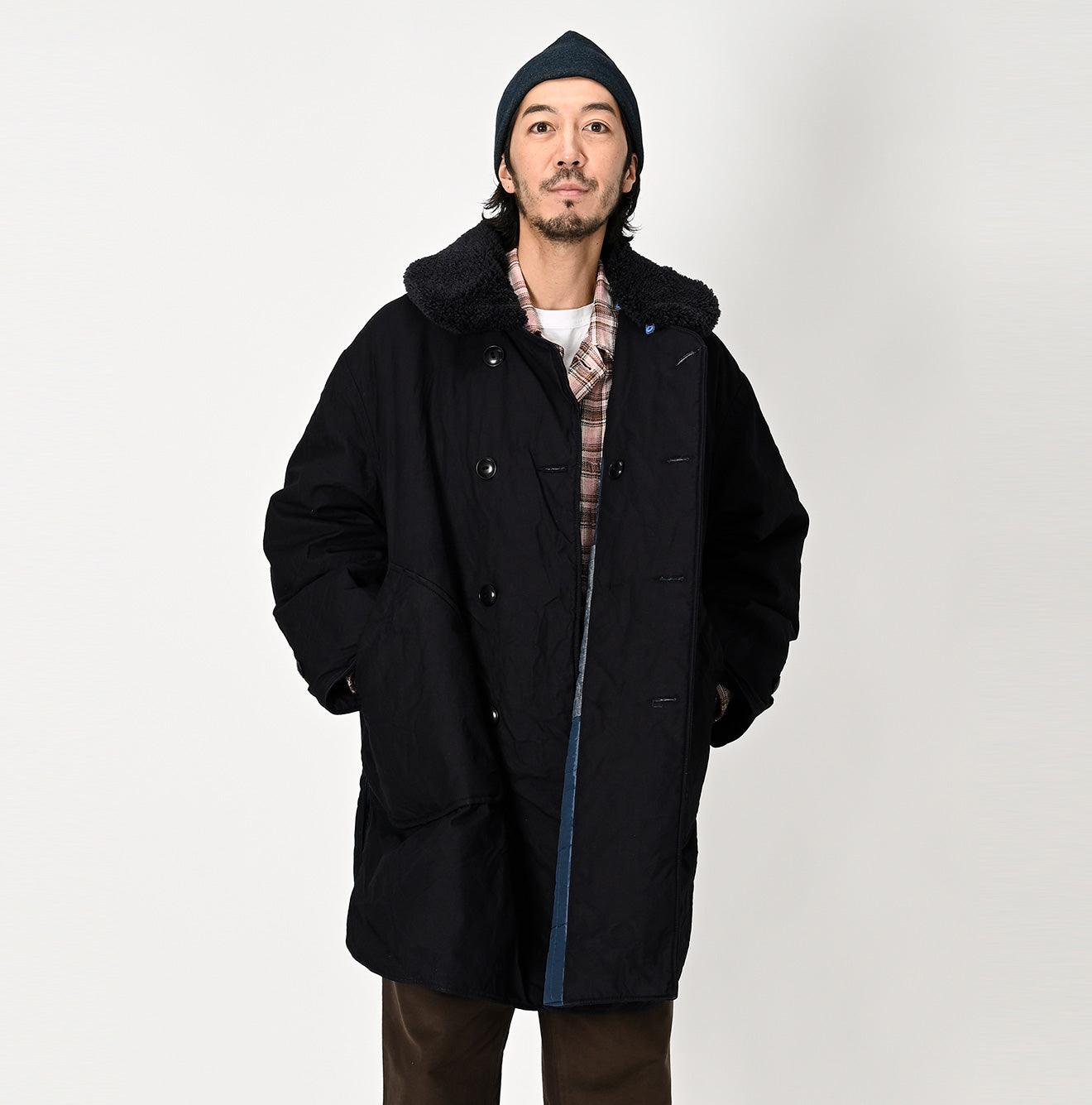 Indigo Oxford Tent Coat