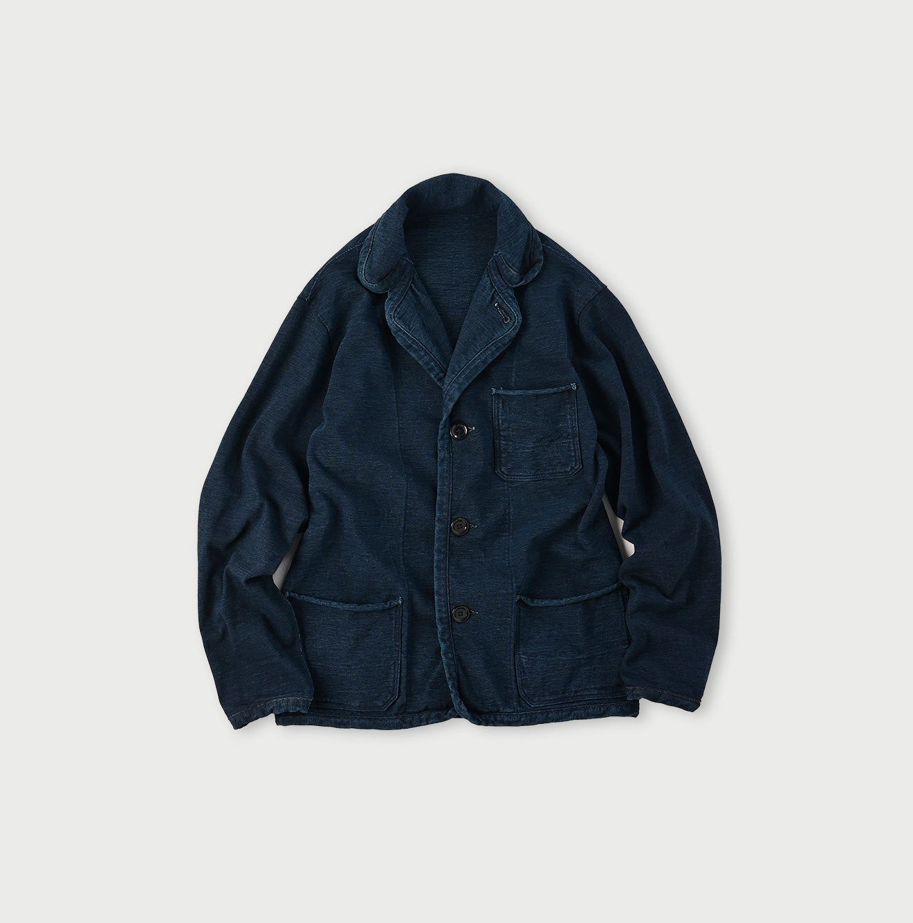 Indigo Dekoboko Tenjiku Tyrolean Jacket