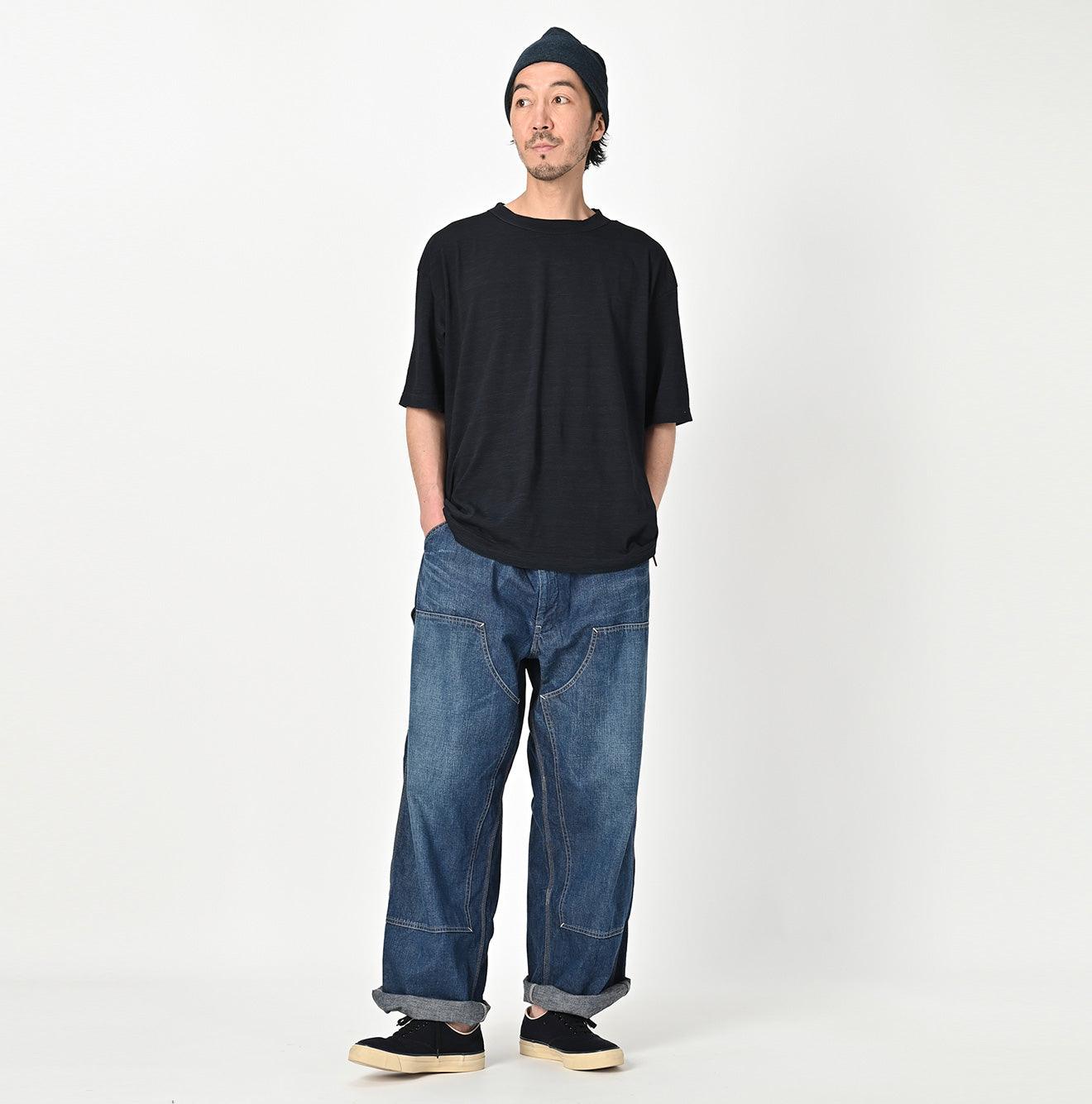 Indigo 908 Supima Tenjiku Ocean T-shirt