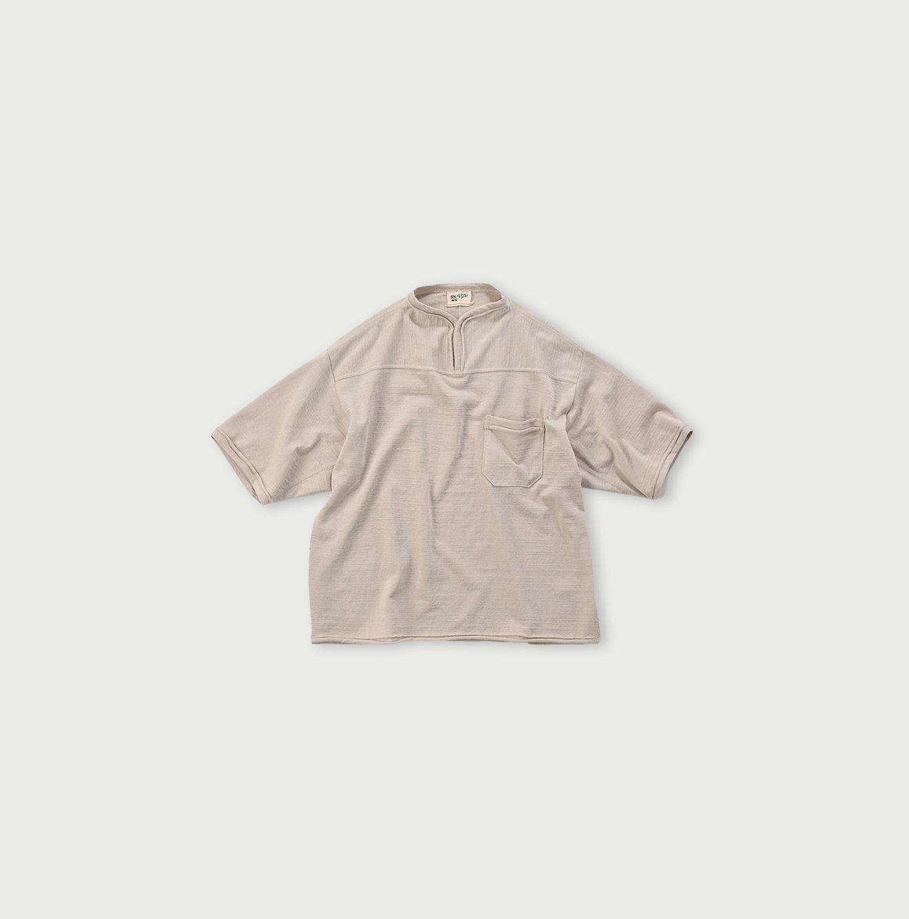 Dekoboko Knit-sewn Outer T-shirt