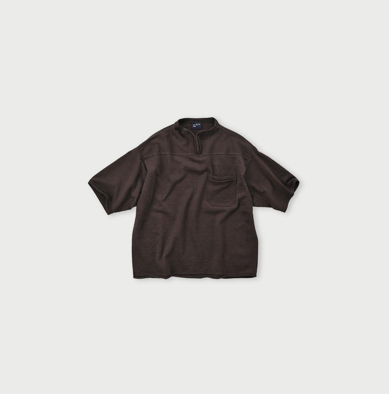 Dekoboko Knit-sewn Outer T-shirt