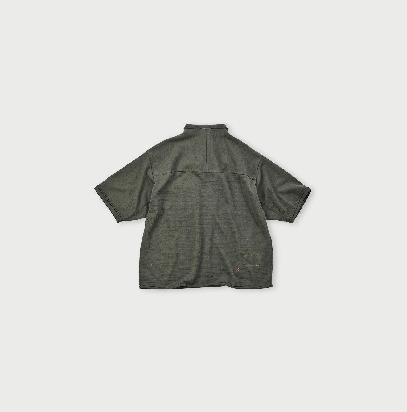 Dekoboko Knit-sewn Outer T-shirt