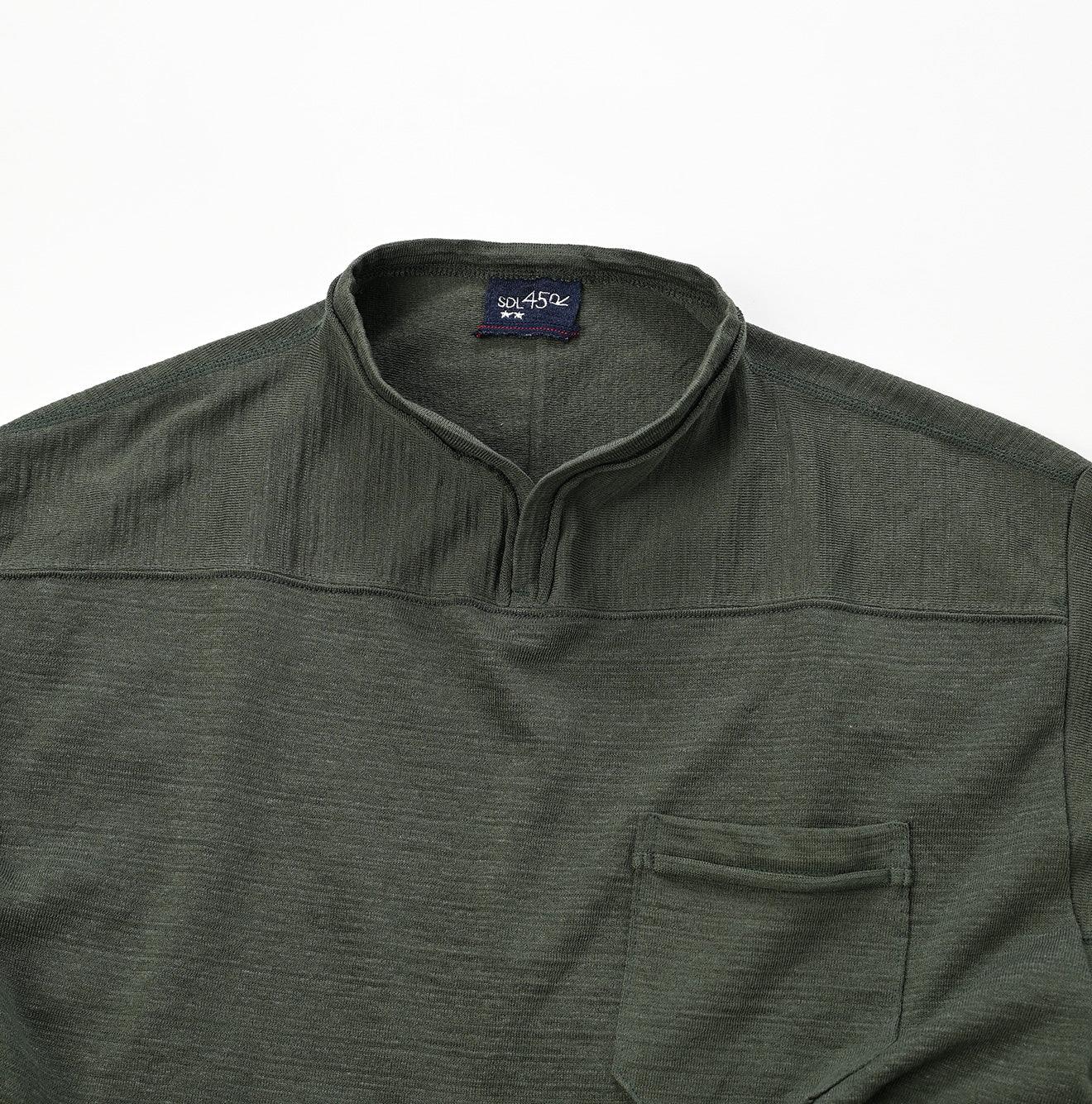 Dekoboko Knit-sewn Outer T-shirt