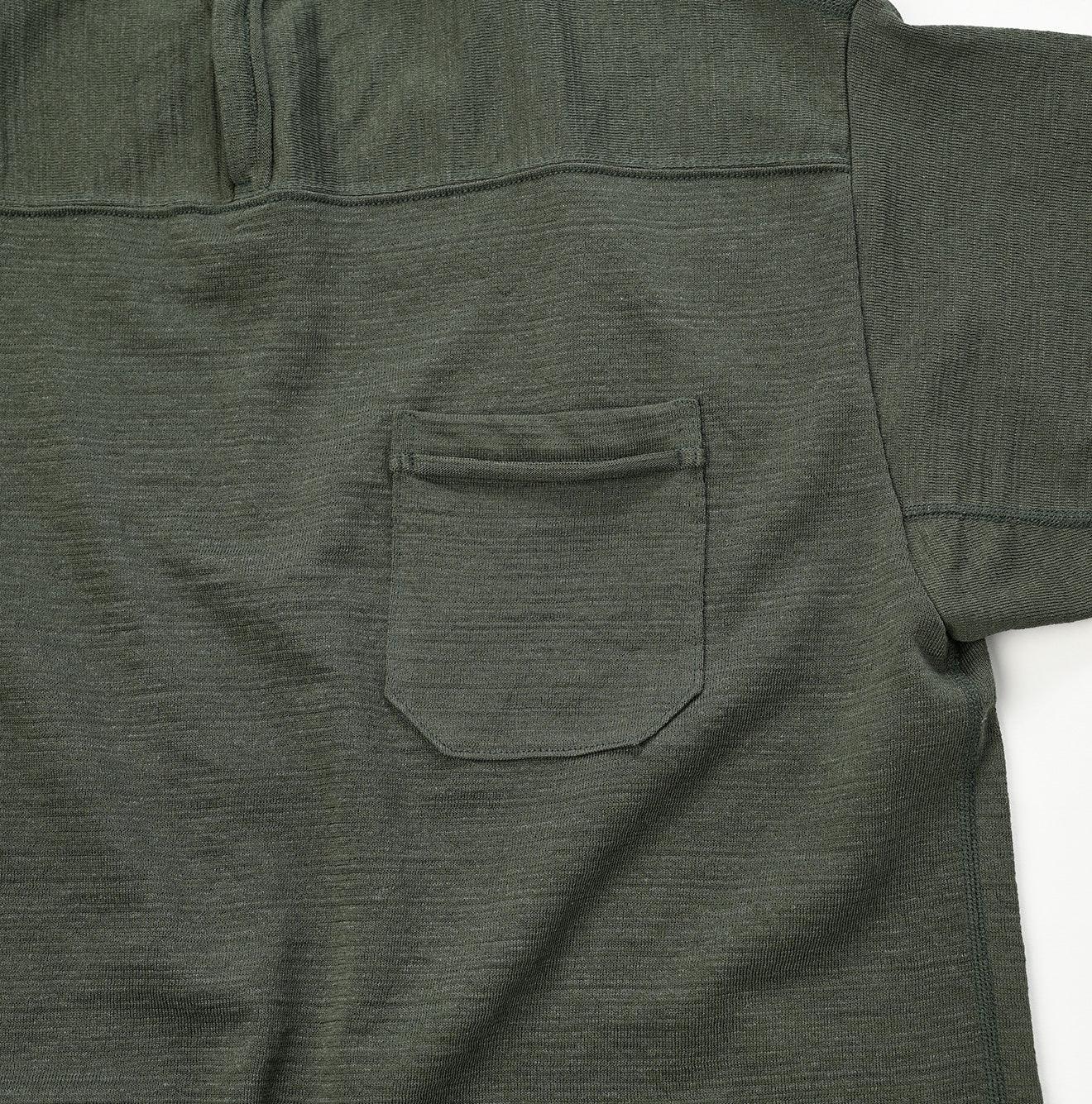 Dekoboko Knit-sewn Outer T-shirt