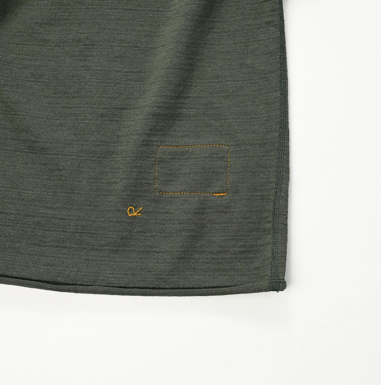 Dekoboko Knit-sewn Outer T-shirt