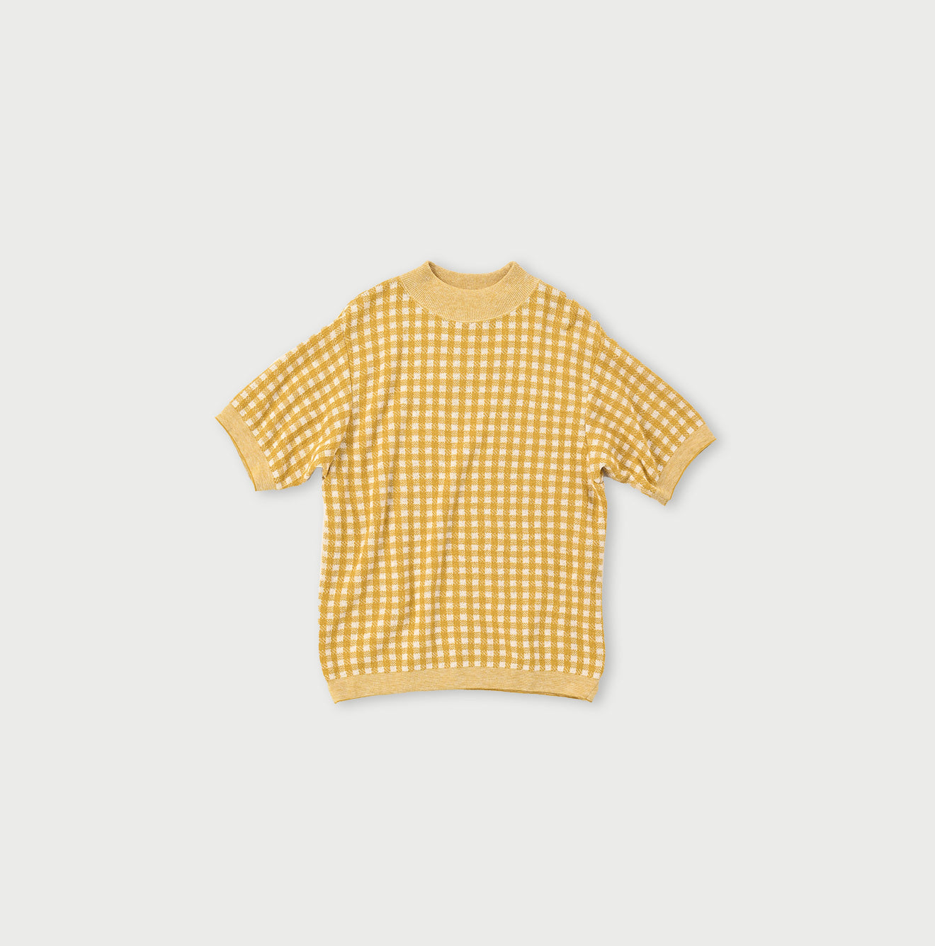 908 Gingham Jacquard Yockneck
