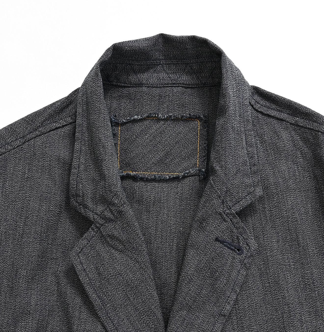 Indigo Yorimoku Shirt Jacket Men