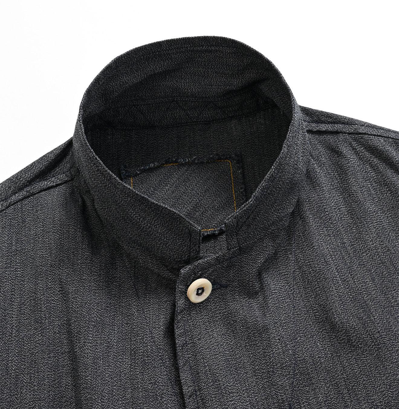 Indigo Yorimoku Shirt Jacket Men