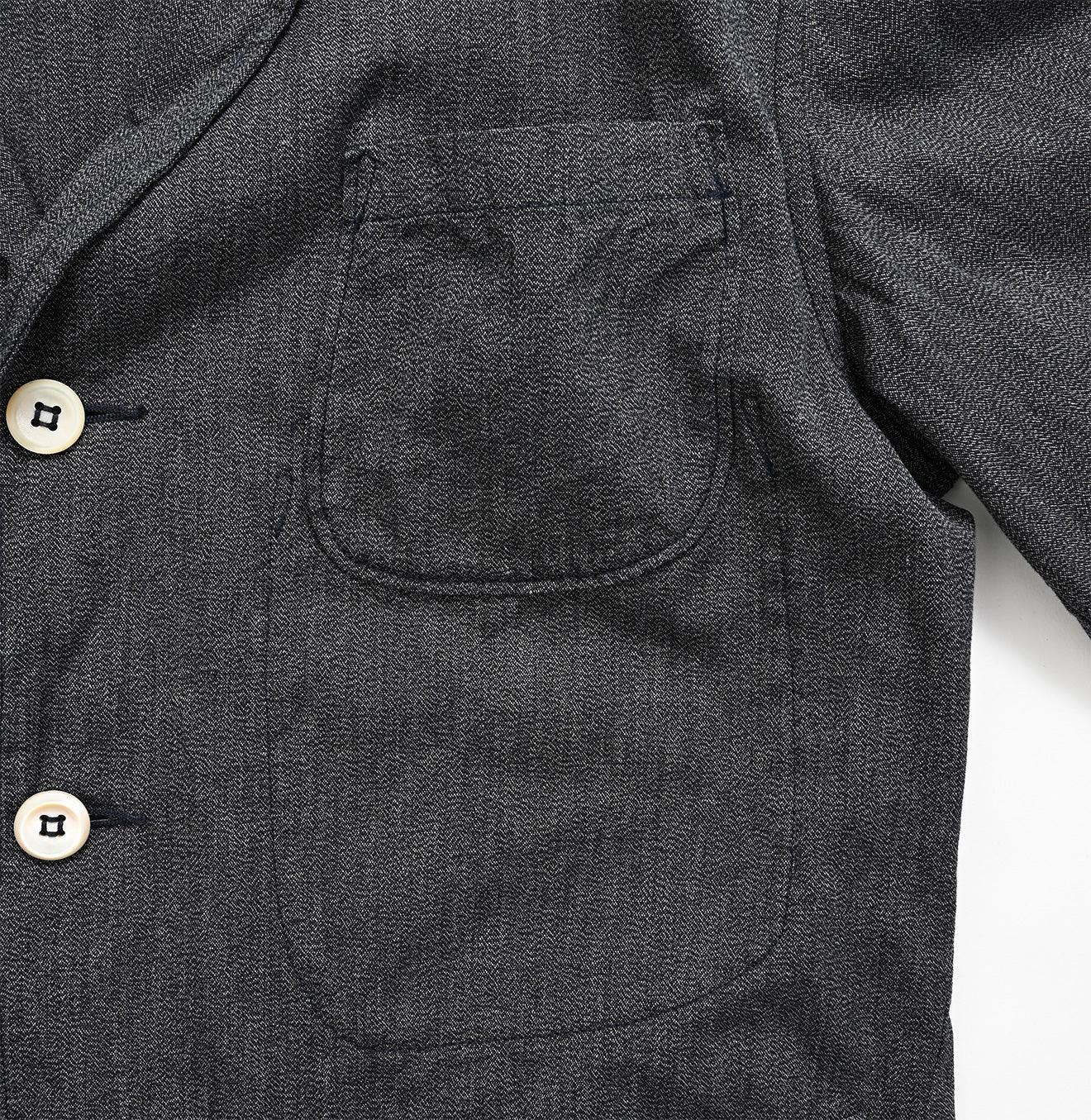 Indigo Yorimoku Shirt Jacket Men