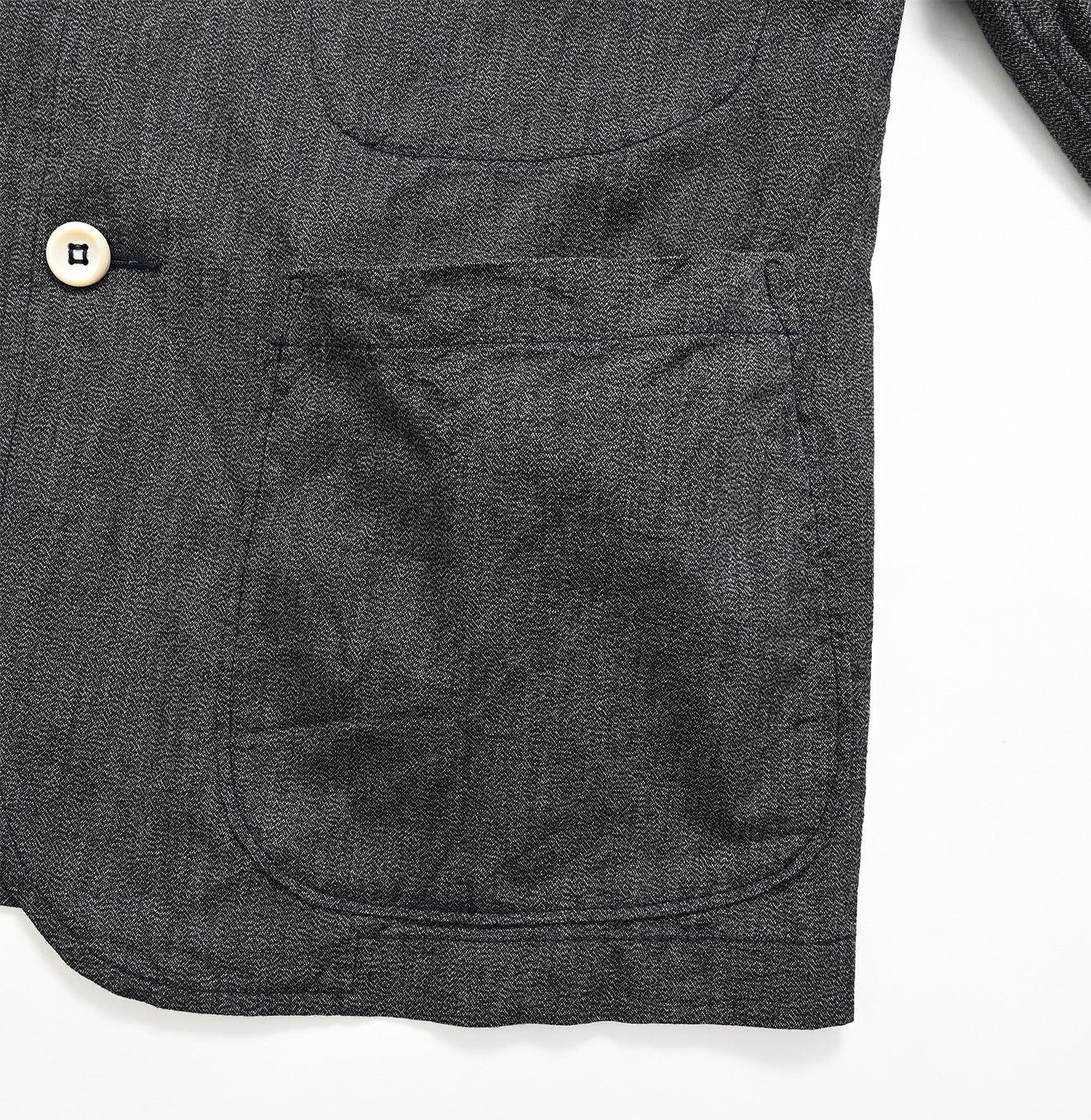 Indigo Yorimoku Shirt Jacket Men