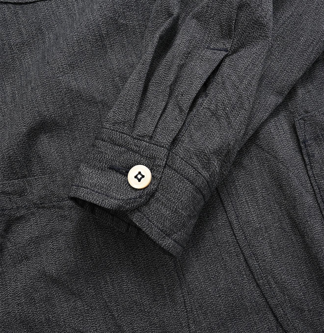 Indigo Yorimoku Shirt Jacket Men
