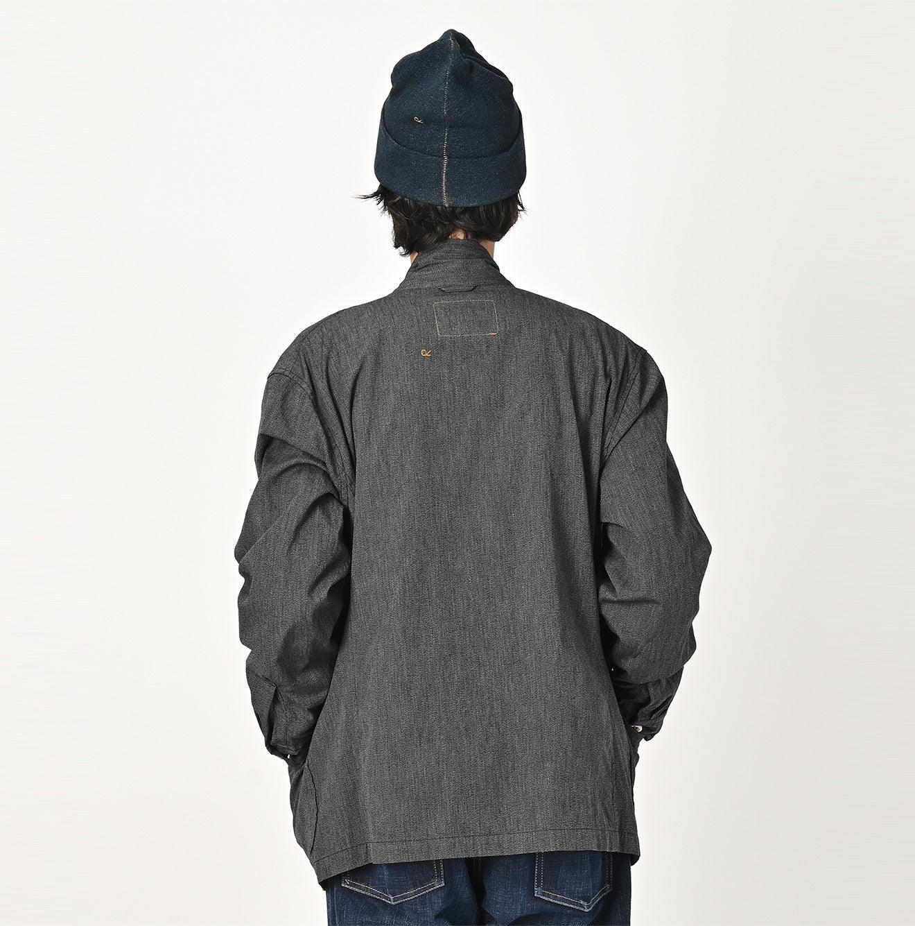 Indigo Yorimoku Shirt Jacket Men