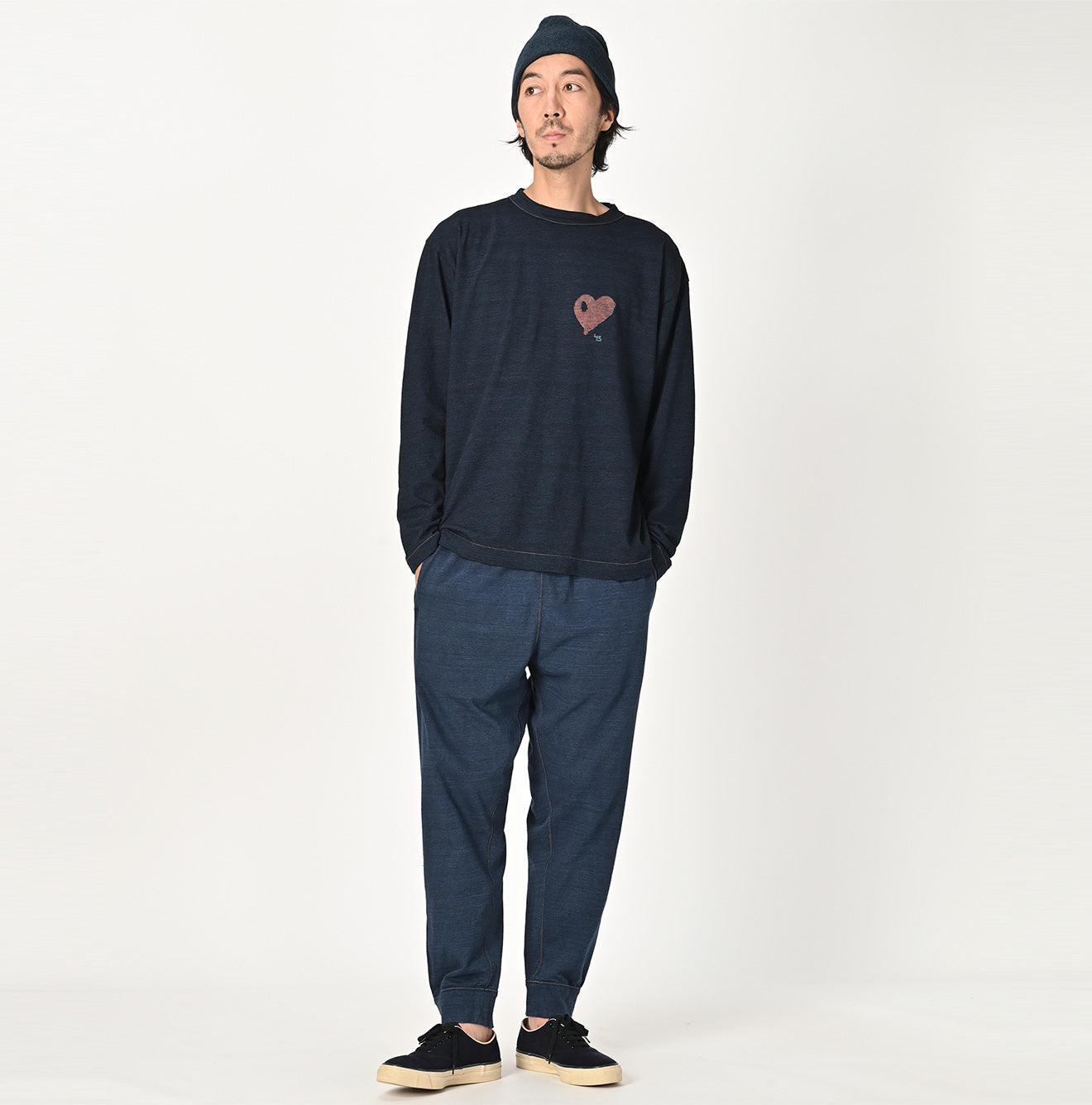 Indigo 908 Dekoboko Tenjiku Sweatpants