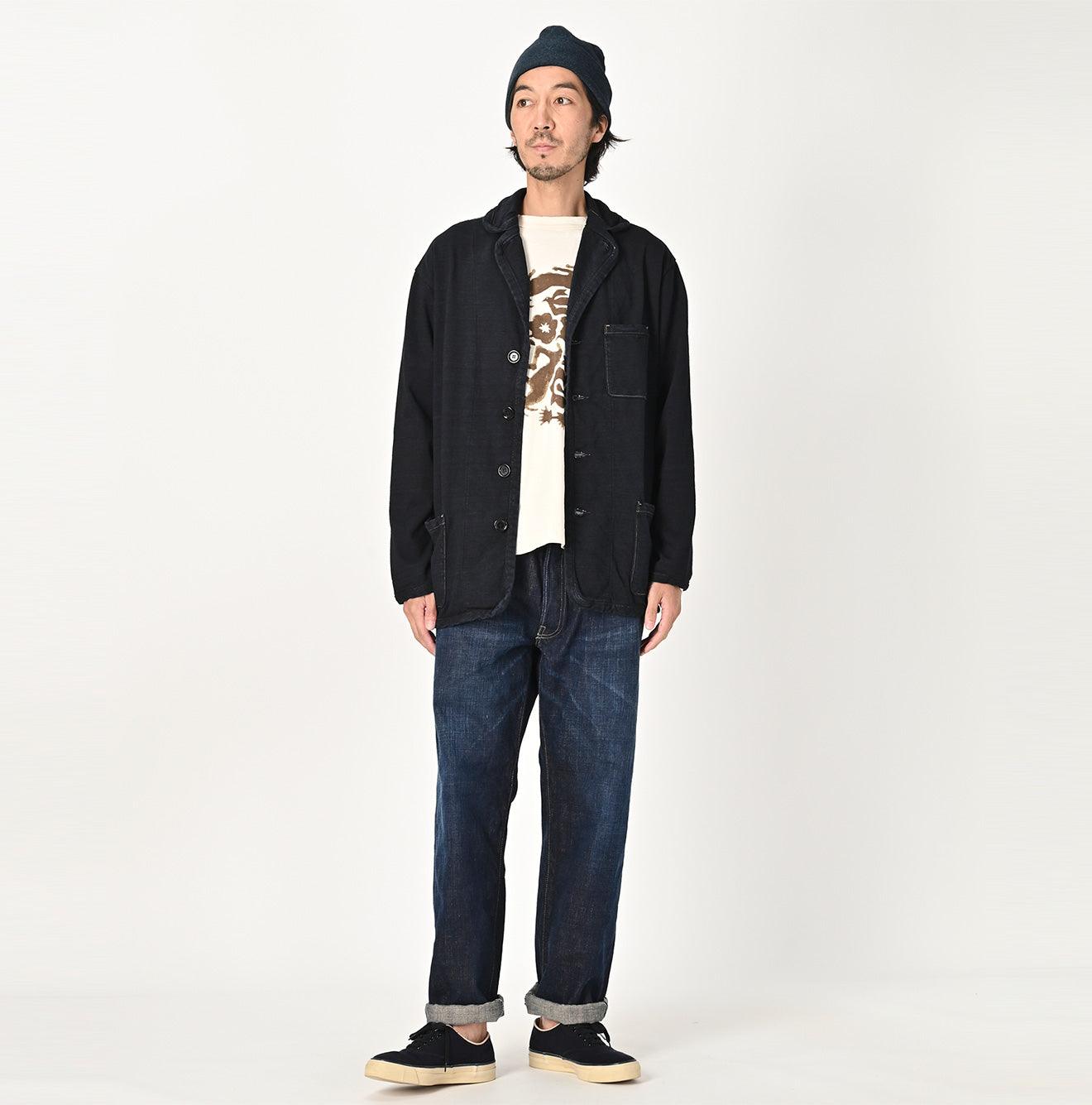 Indigo 908 Dekoboko Tenjiku Tylorean Cardigan